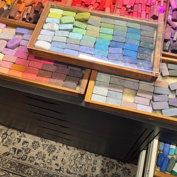Modular/Stackable Pastel Boxes - (Each module holds 100 half sticks of pastel) - No Pastels Included, photo 3