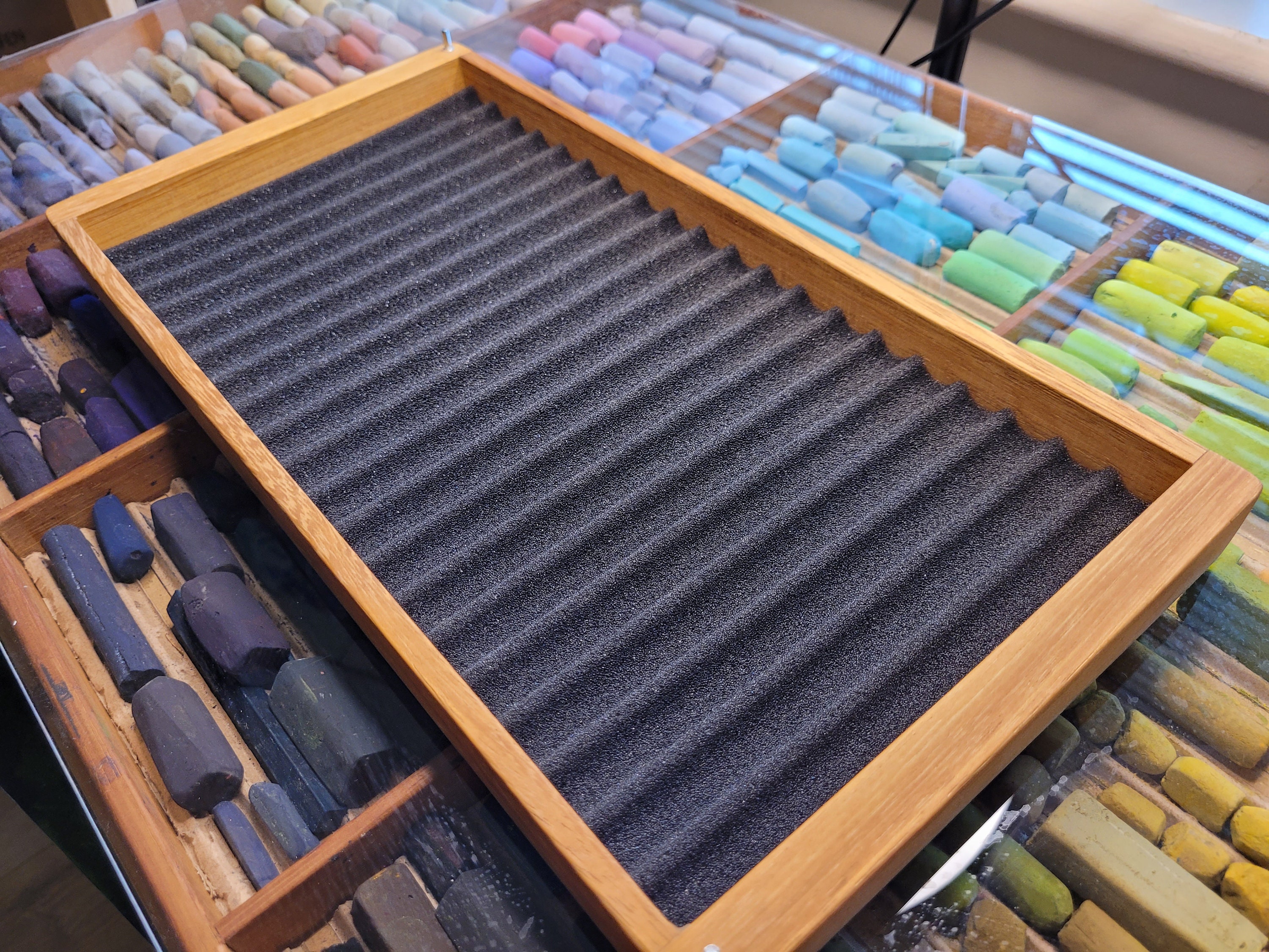 Modular/Stackable Pastel Boxes - (Each module holds 100 half sticks of pastel) - No Pastels Included, photo 4