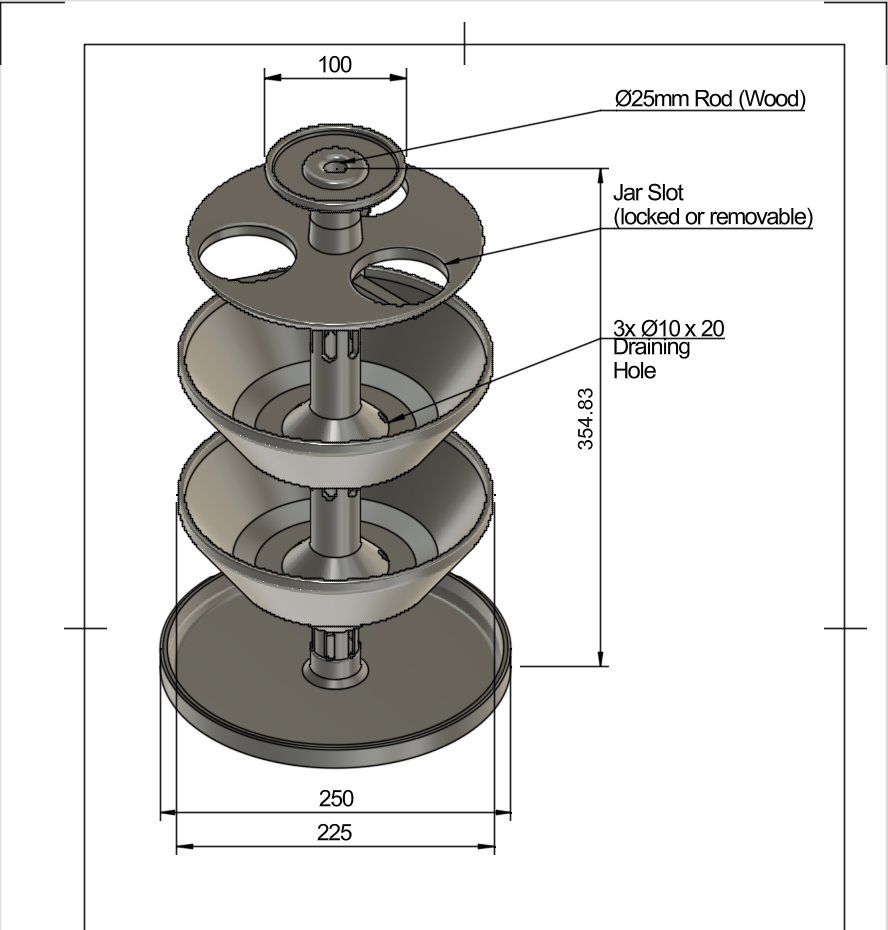 Kitchen Tower Planter, photo 5
