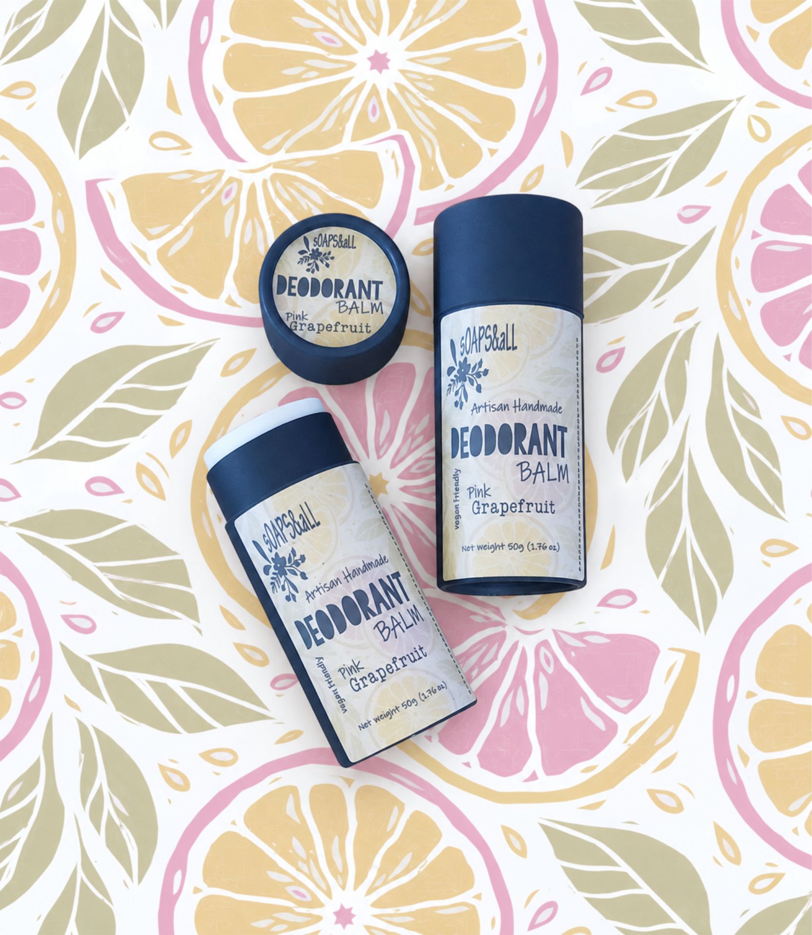 Artisan Deodorant Stick: Grapefruit/ Deep Forest, photo 2