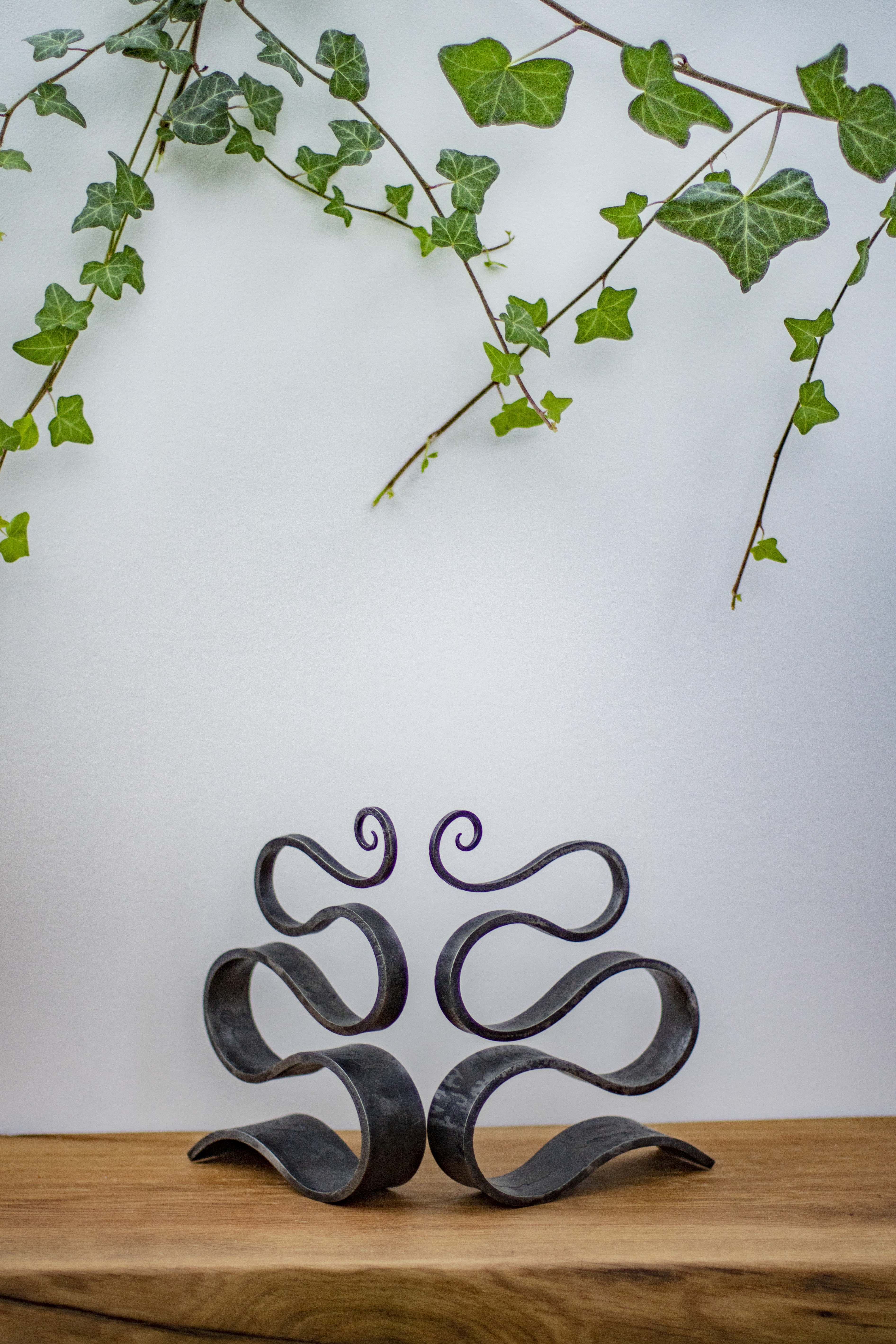 Hand forged wrought iron decorative bookends, photo 6