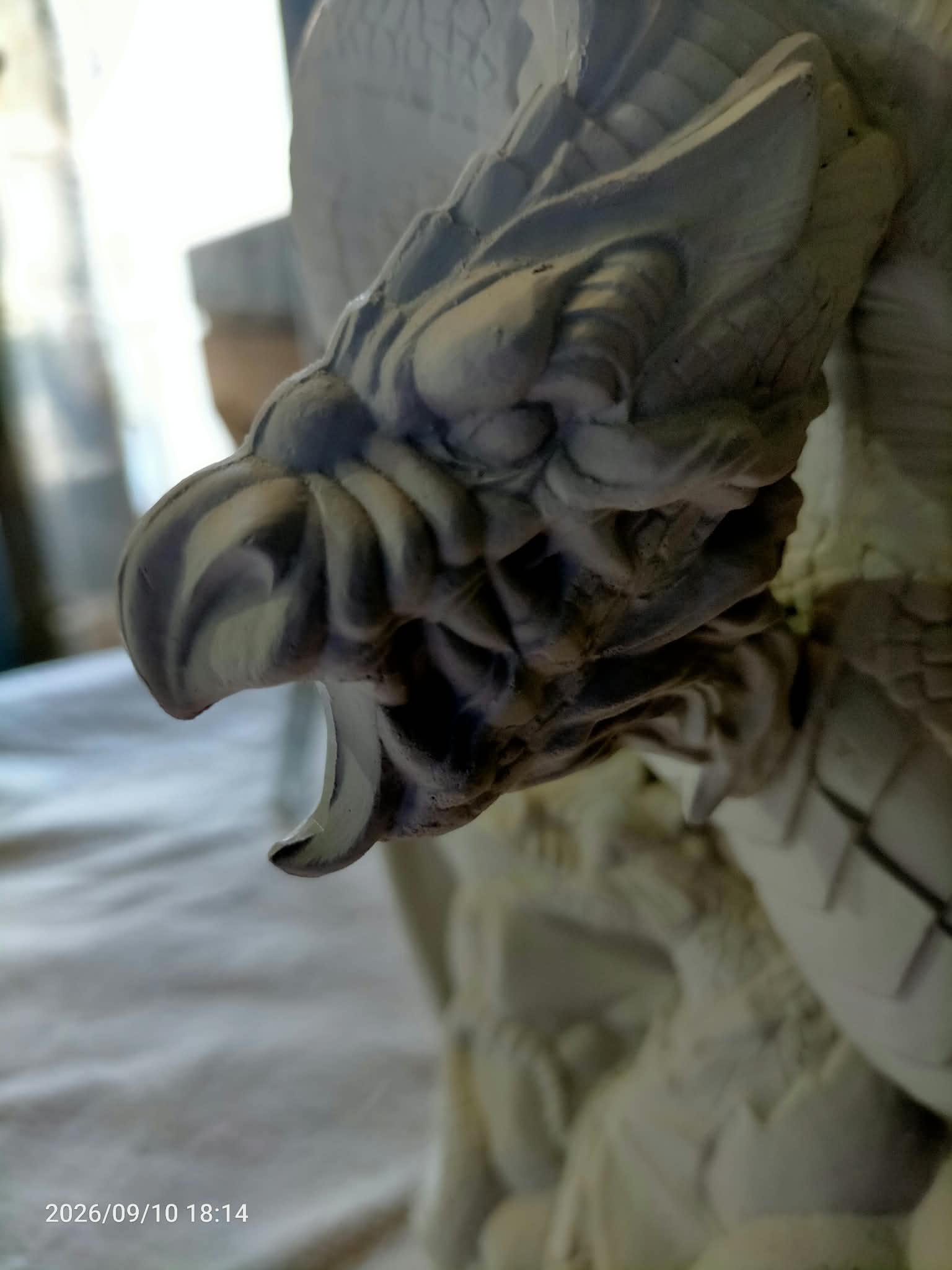Dragon of Spring Unfinished Ceramic Bisque Ready to Paint, photo 3