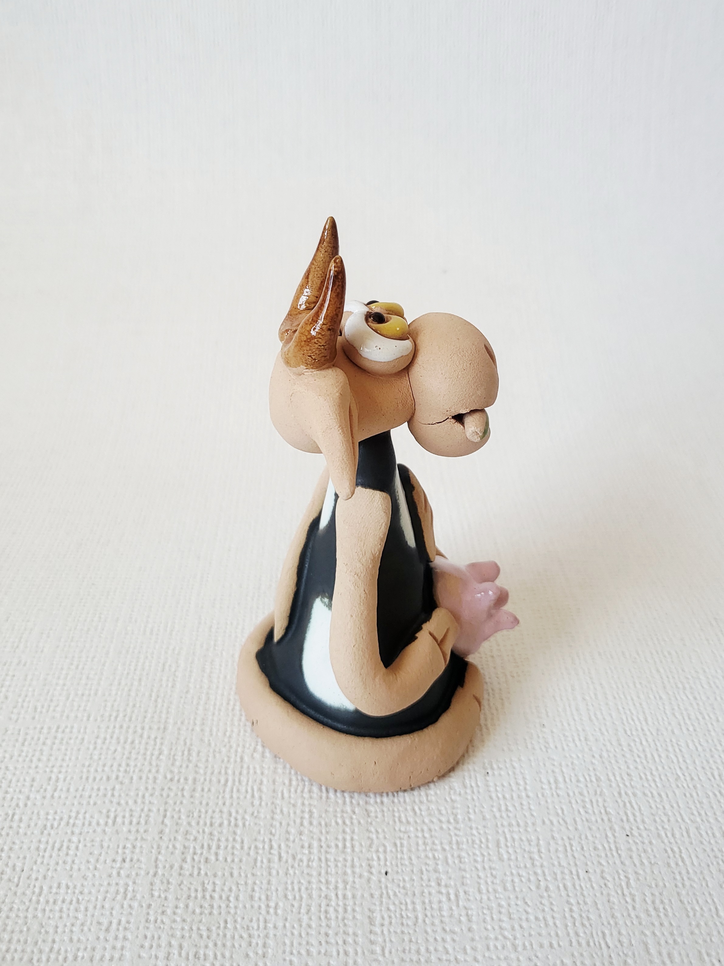 Handmade Ceramic Cow Incense Holder – Funny Farm Animal Incense Burner, photo 4