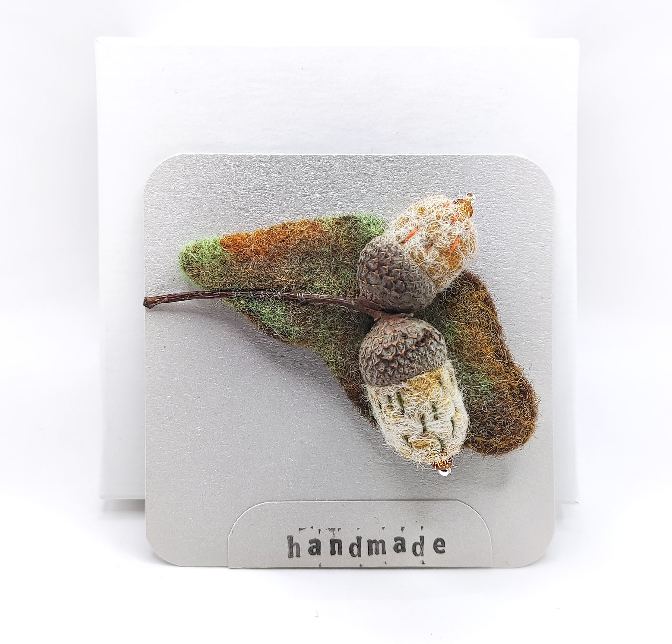 Handmade Acorn Brooch – A Little Piece of Autumn, photo 5