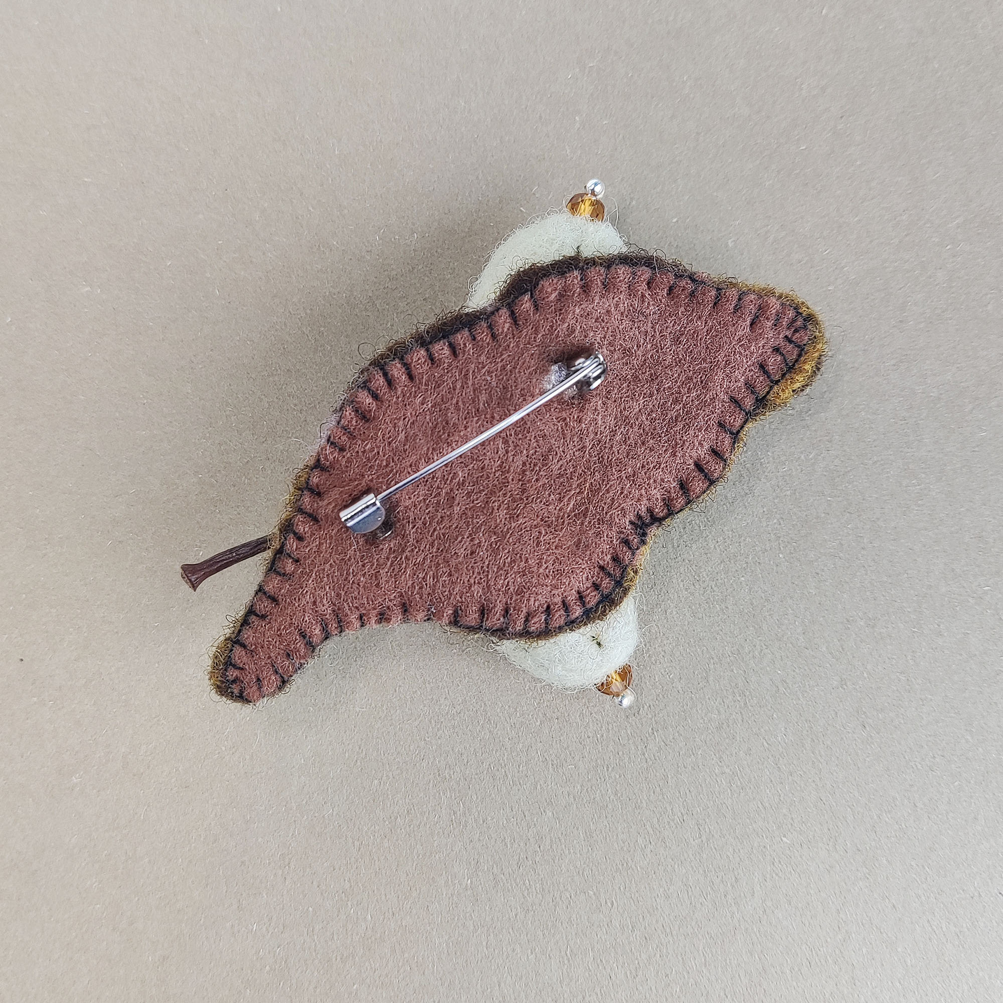 Handmade Acorn Brooch – A Little Piece of Autumn, photo 6