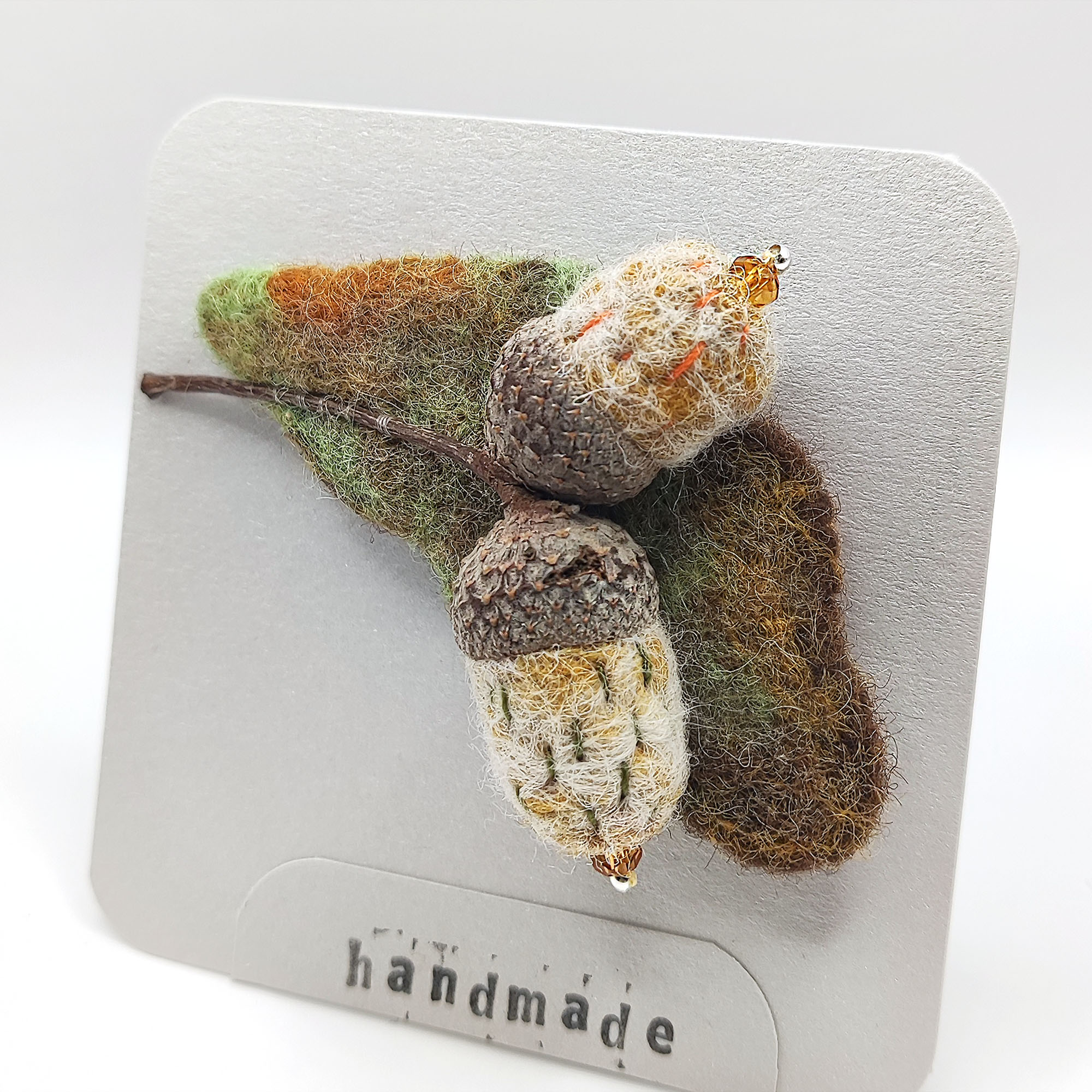Handmade Acorn Brooch – A Little Piece of Autumn