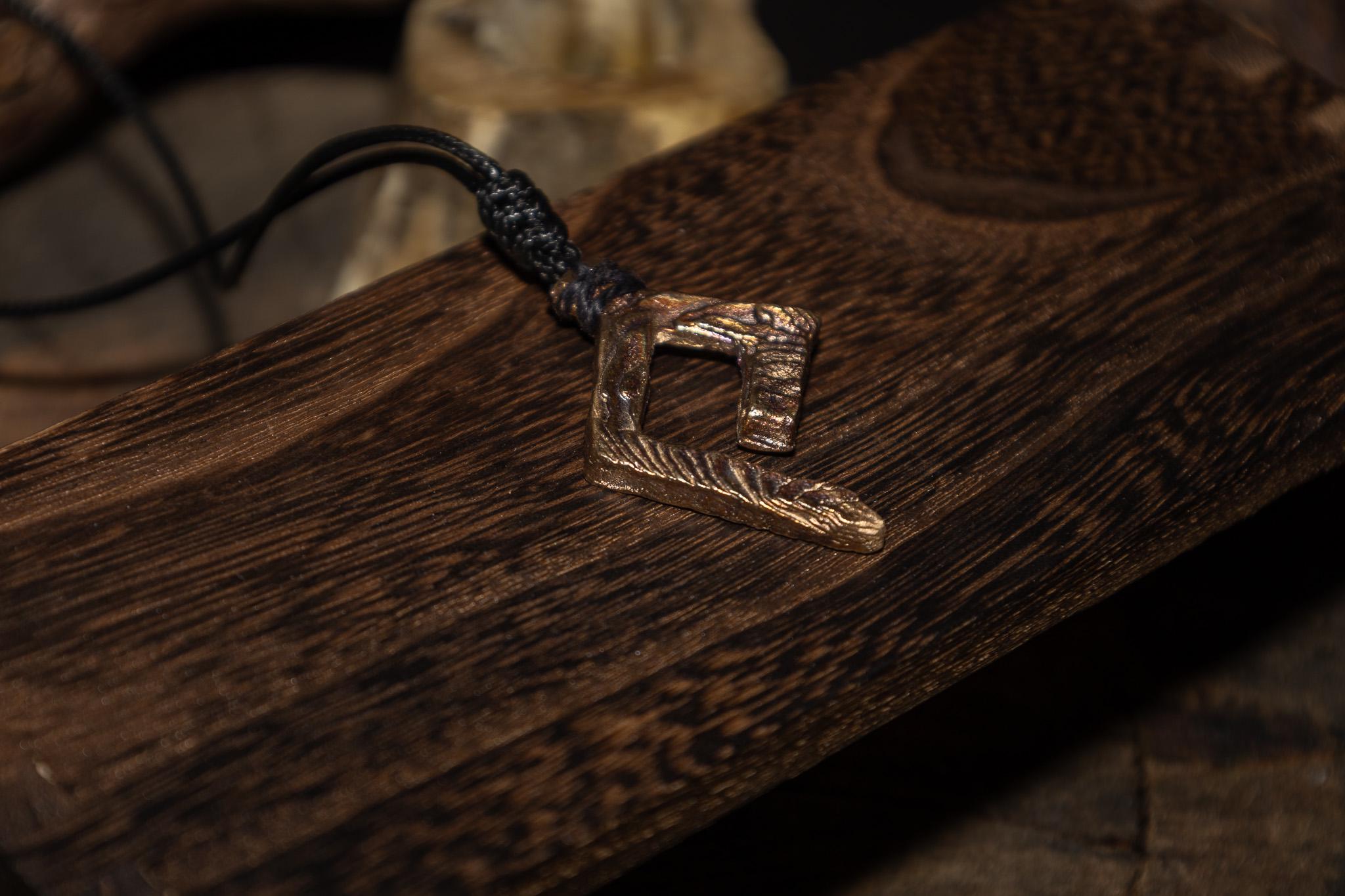 Attentus - Handmade Bronze Artifact, Dark Fantasy Talisman, Ward, photo 3