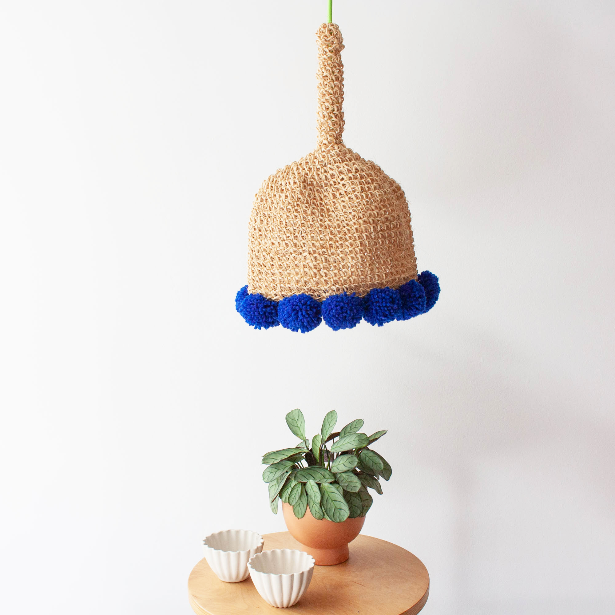 Indigo Artisan Crochet Lamp , photo 2