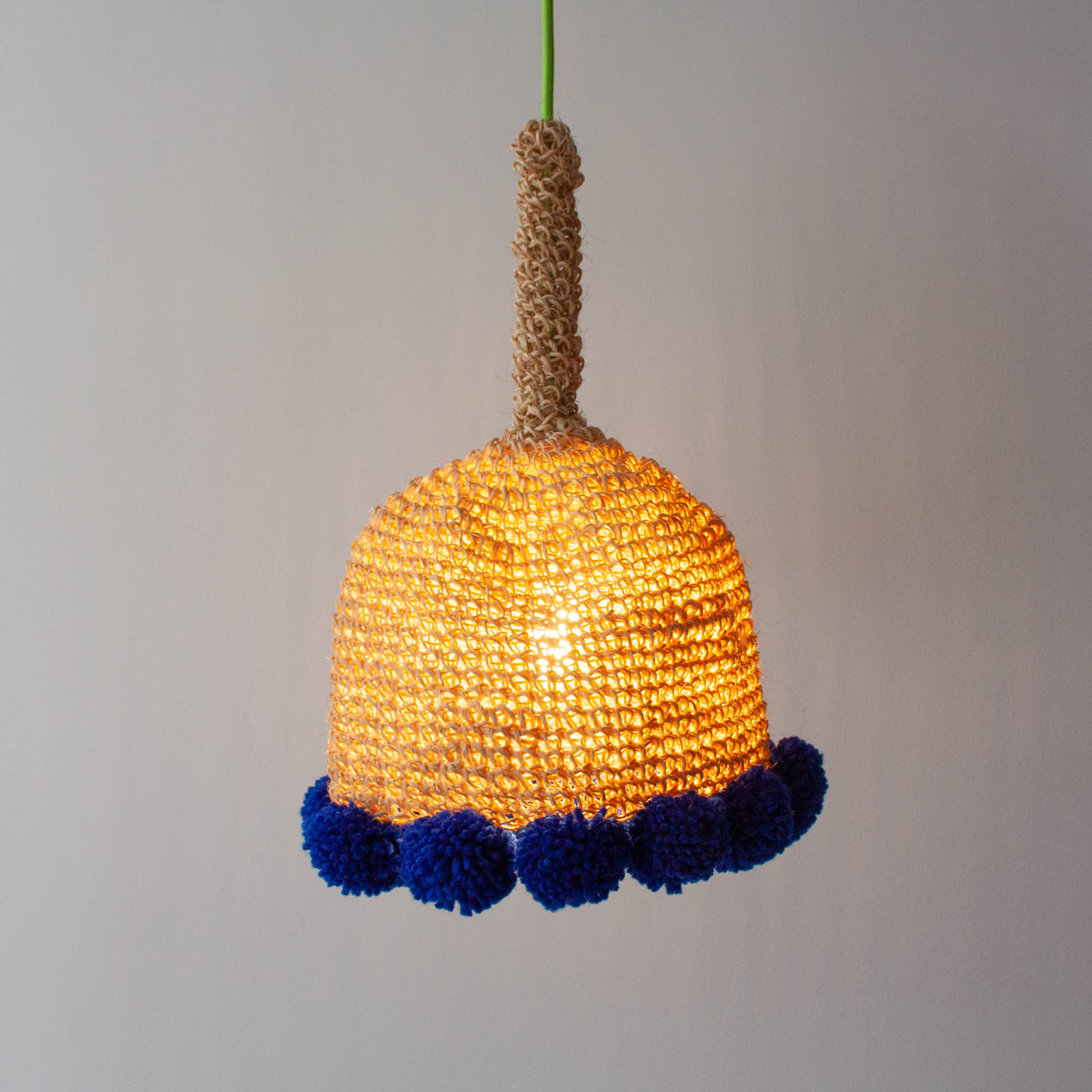 Indigo Artisan Crochet Lamp , photo 3