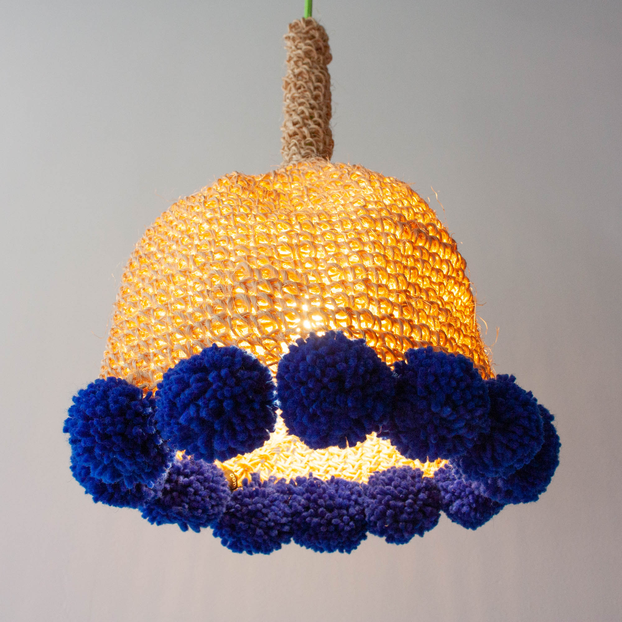 Indigo Artisan Crochet Lamp , photo 6