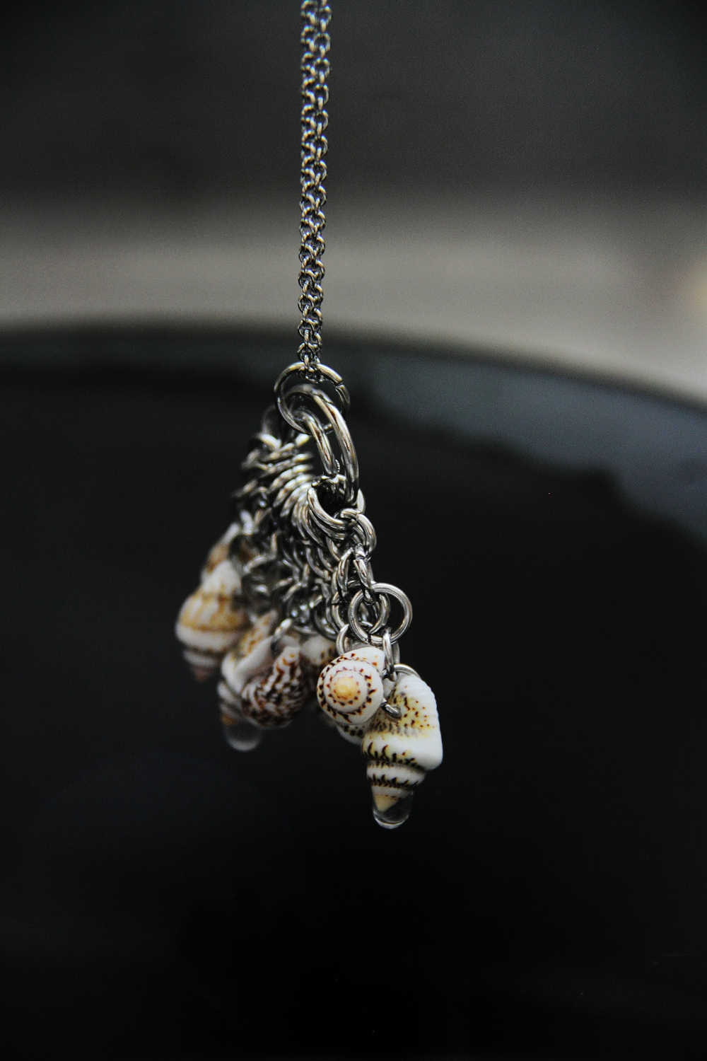 Tidal Echo Shell Statement Necklace, photo 2