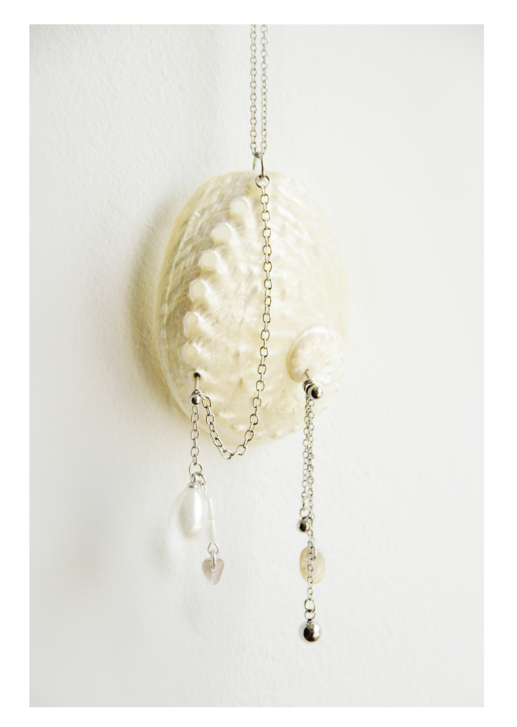 Moon Pearl Abalone Necklace, photo 2