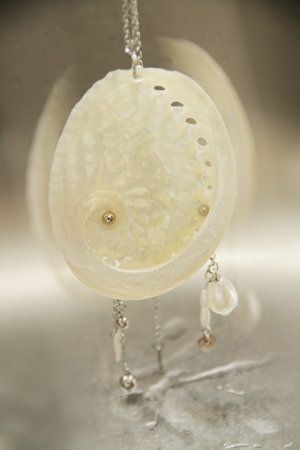 Moon Pearl Abalone Necklace, photo 5