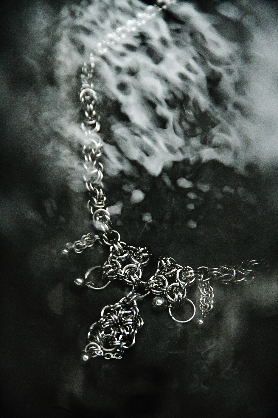 Byzantine Stars Choker – Handmade Chainmail Necklace, photo 3