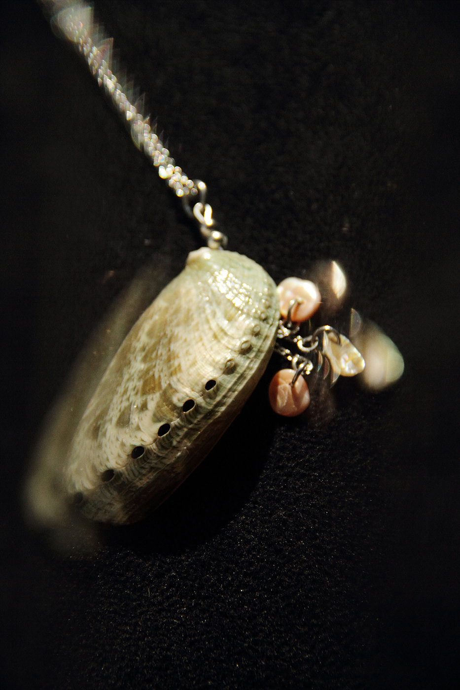 Abalone Cascade Pendant Necklace, photo 4