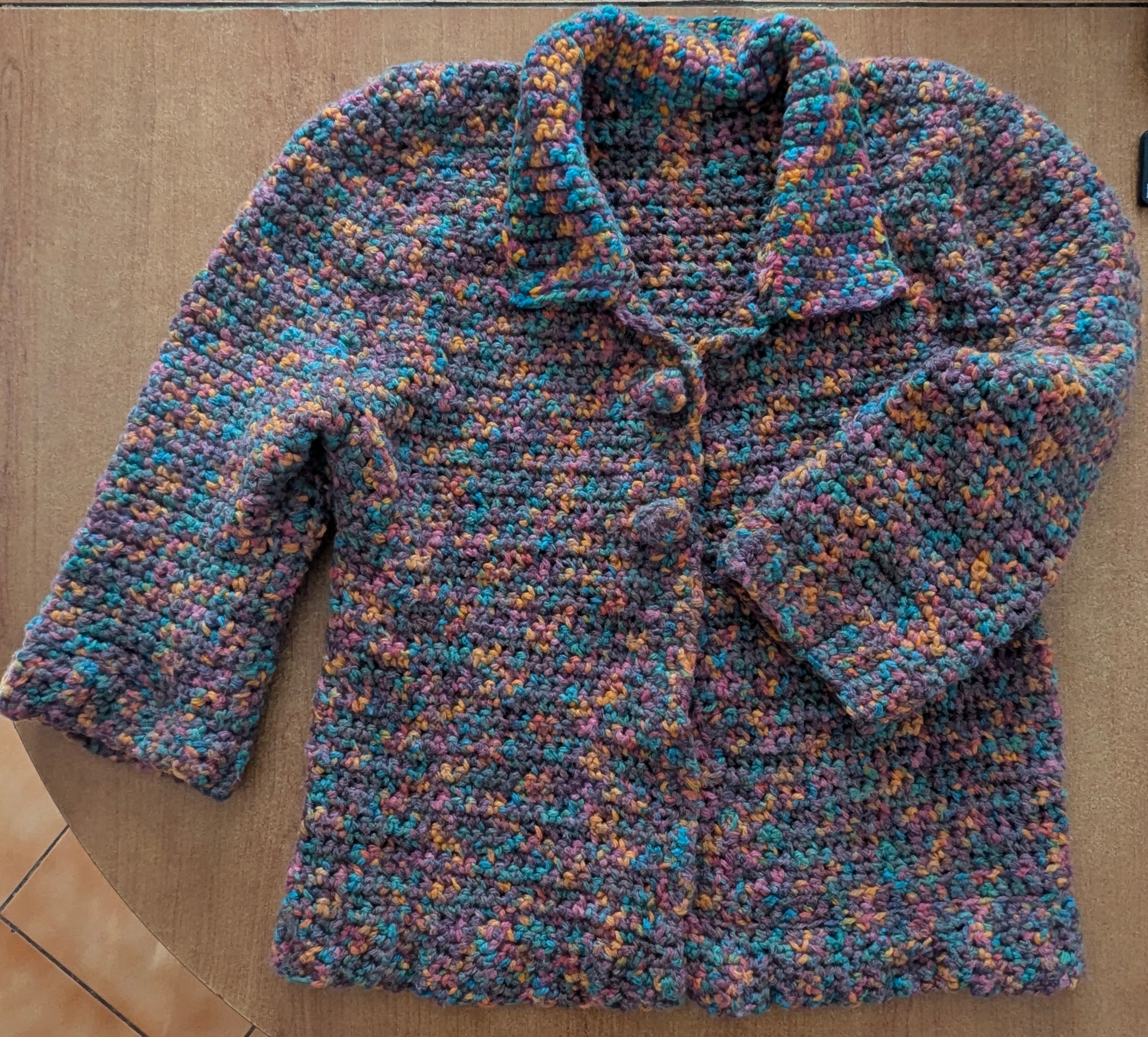 Chunky crochet cardigan, photo 5