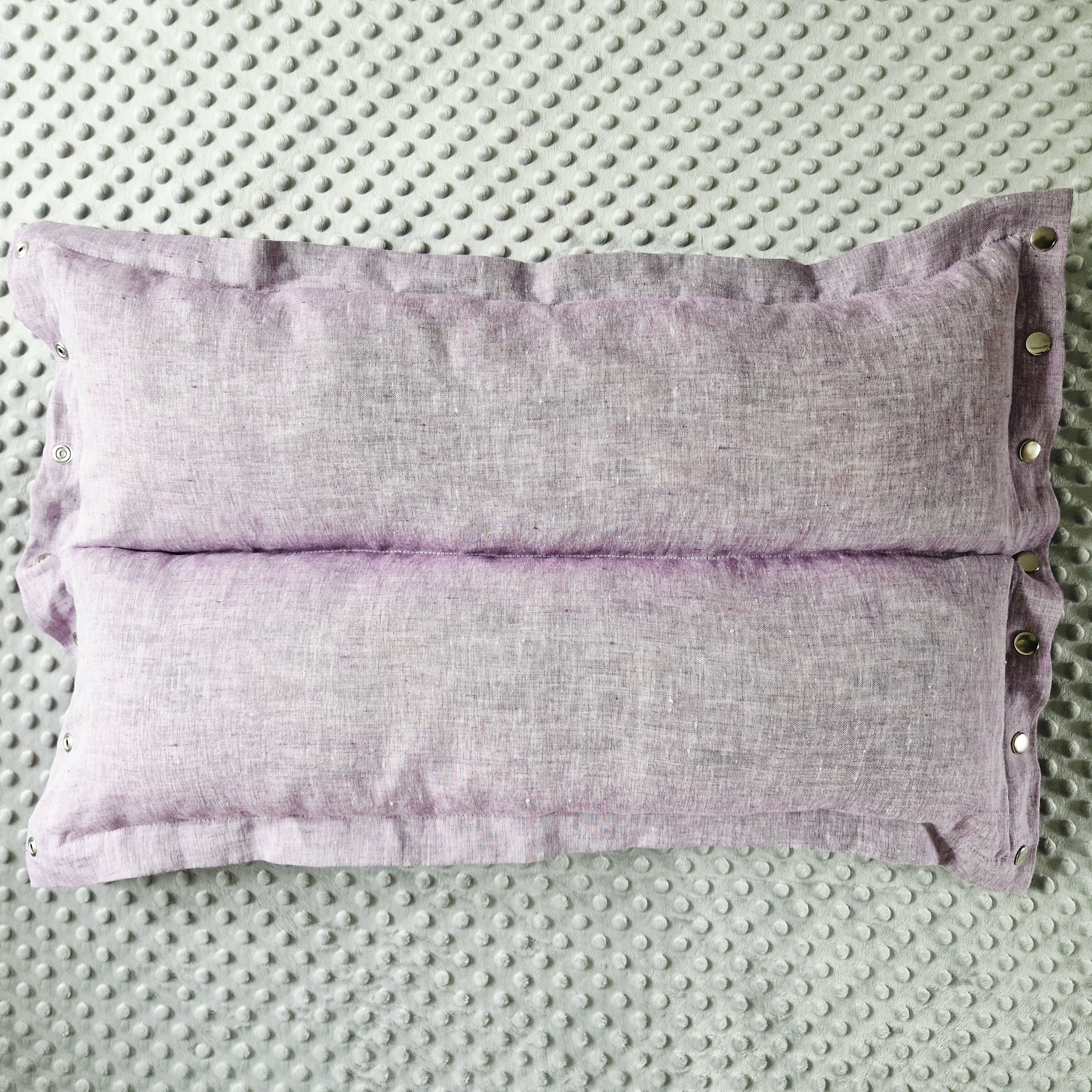 Multifunctional Linen Travel Pillow | Foldable Floor Cushion | Nursing Support Pillow | Washed Linen Lounger | Travel Pillow |, photo 2