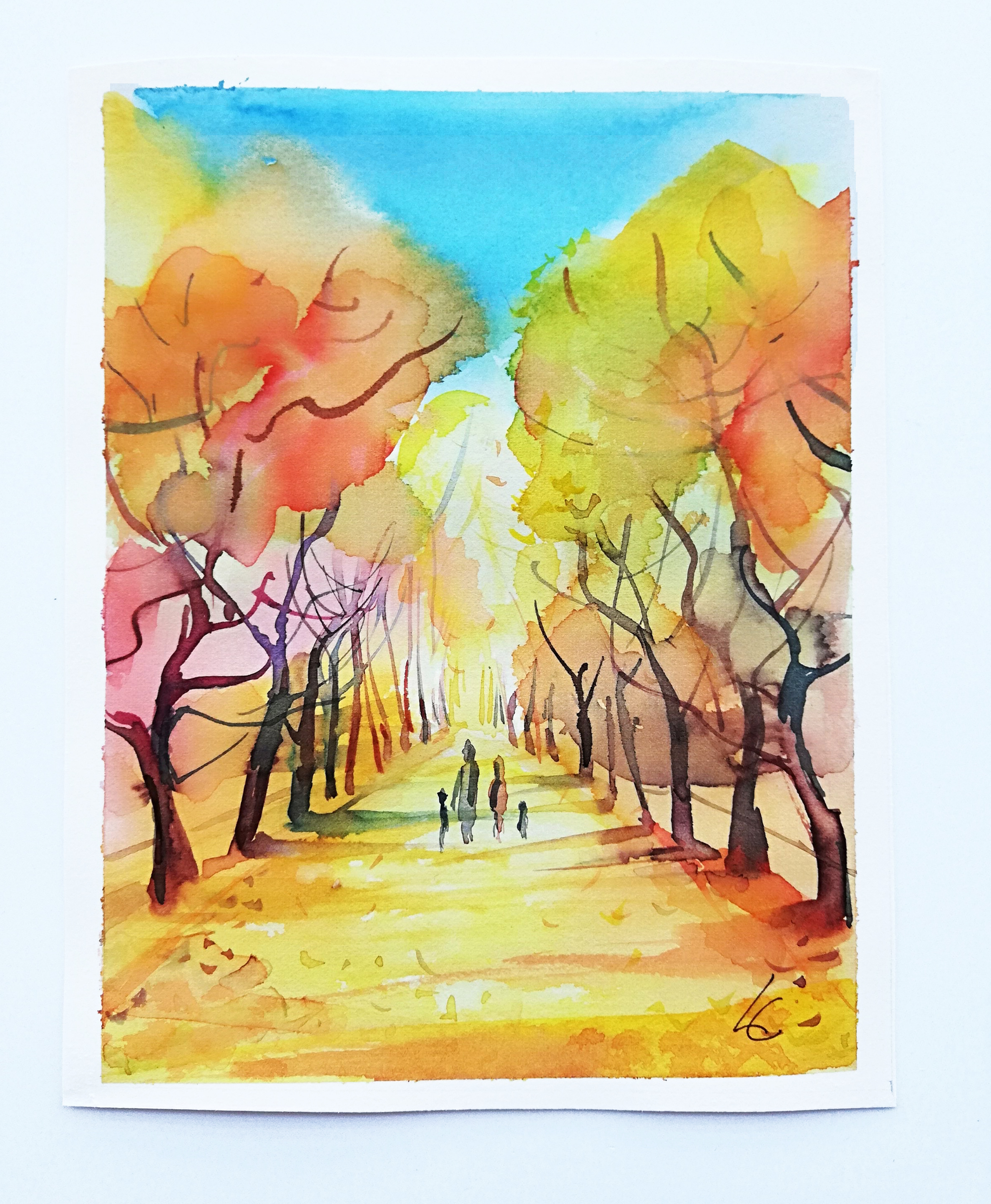 Autumn park, photo 2