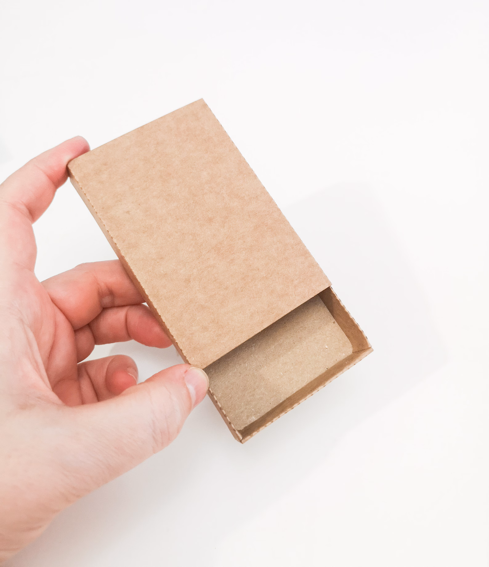 Slider box, blank
