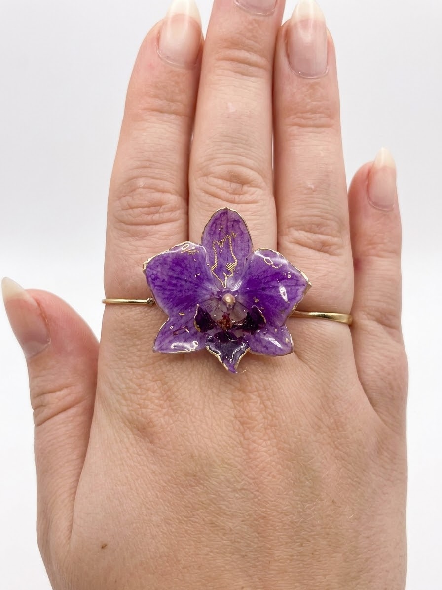 Queen purple Orchid , photo 3