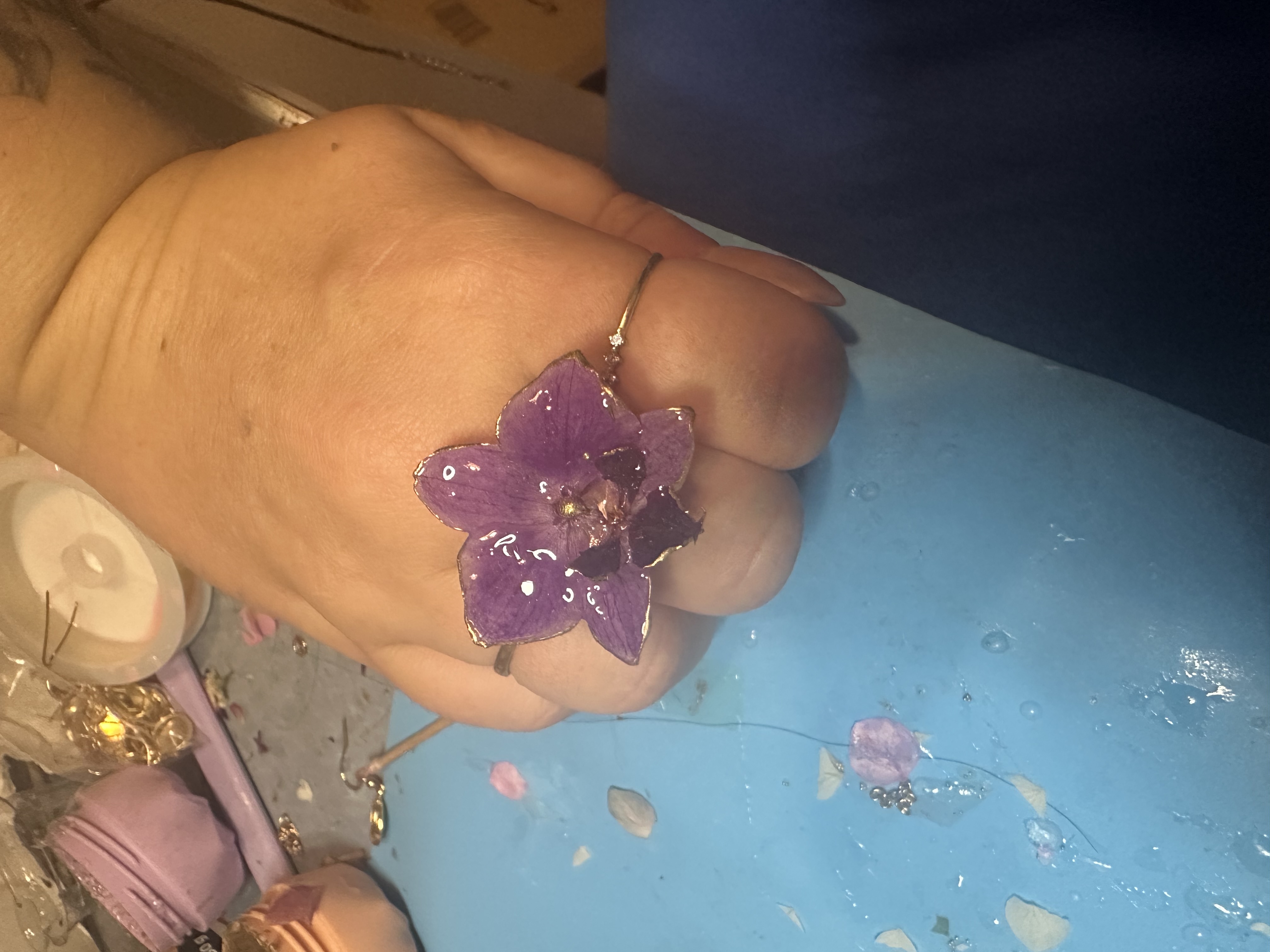 Queen purple Orchid 