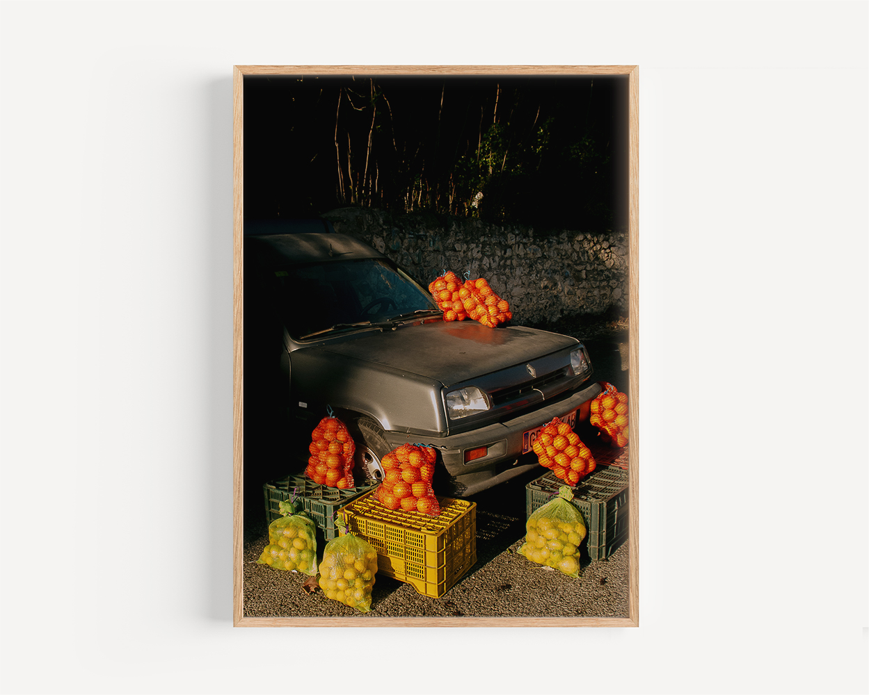 Orange Truck | Home and Office Wall Art | ECO-Friendly | Gallery Grade Print, photo 3
