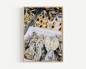 Oysters | Home and Office Wall Art | ECO-Friendly | Gallery Grade Print, photo 5