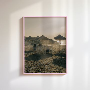 Sunbeds | Home and Office Wall Art | ECO-Friendly | Gallery Grade Print, photo 4