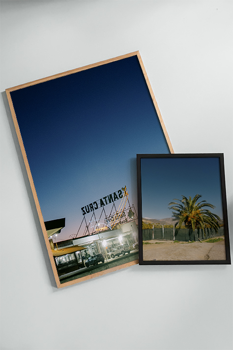 Santa Cruz | Home and Office Wall Art | ECO-Friendly | Gallery Grade Print