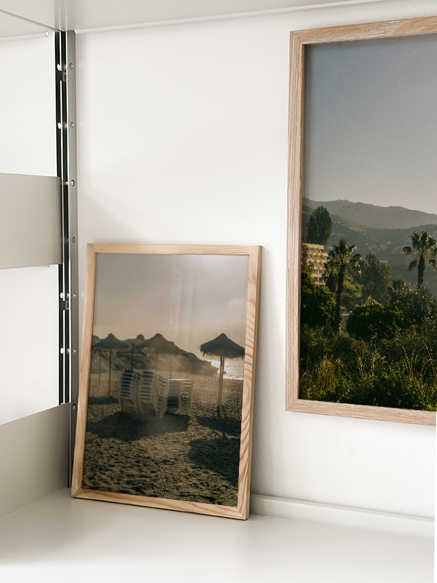 Sunbeds | Home and Office Wall Art | ECO-Friendly | Gallery Grade Print, photo 3
