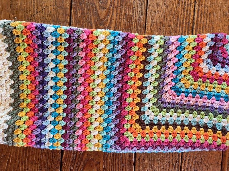 Colourful Crochet Blanket, photo 4