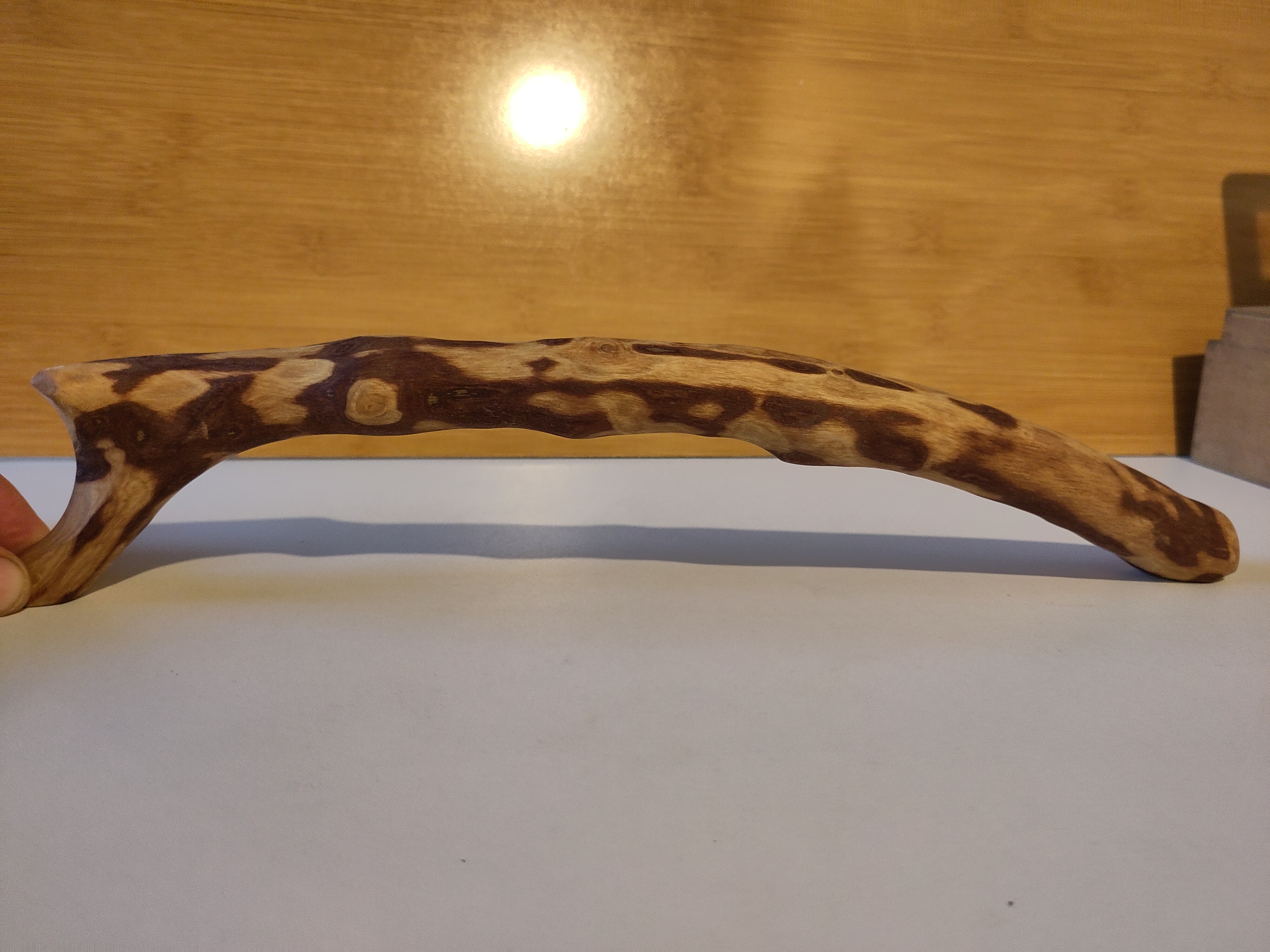 Handcrafted Olive Wood Door & Drawer Handles – Unique Pieces, photo 2