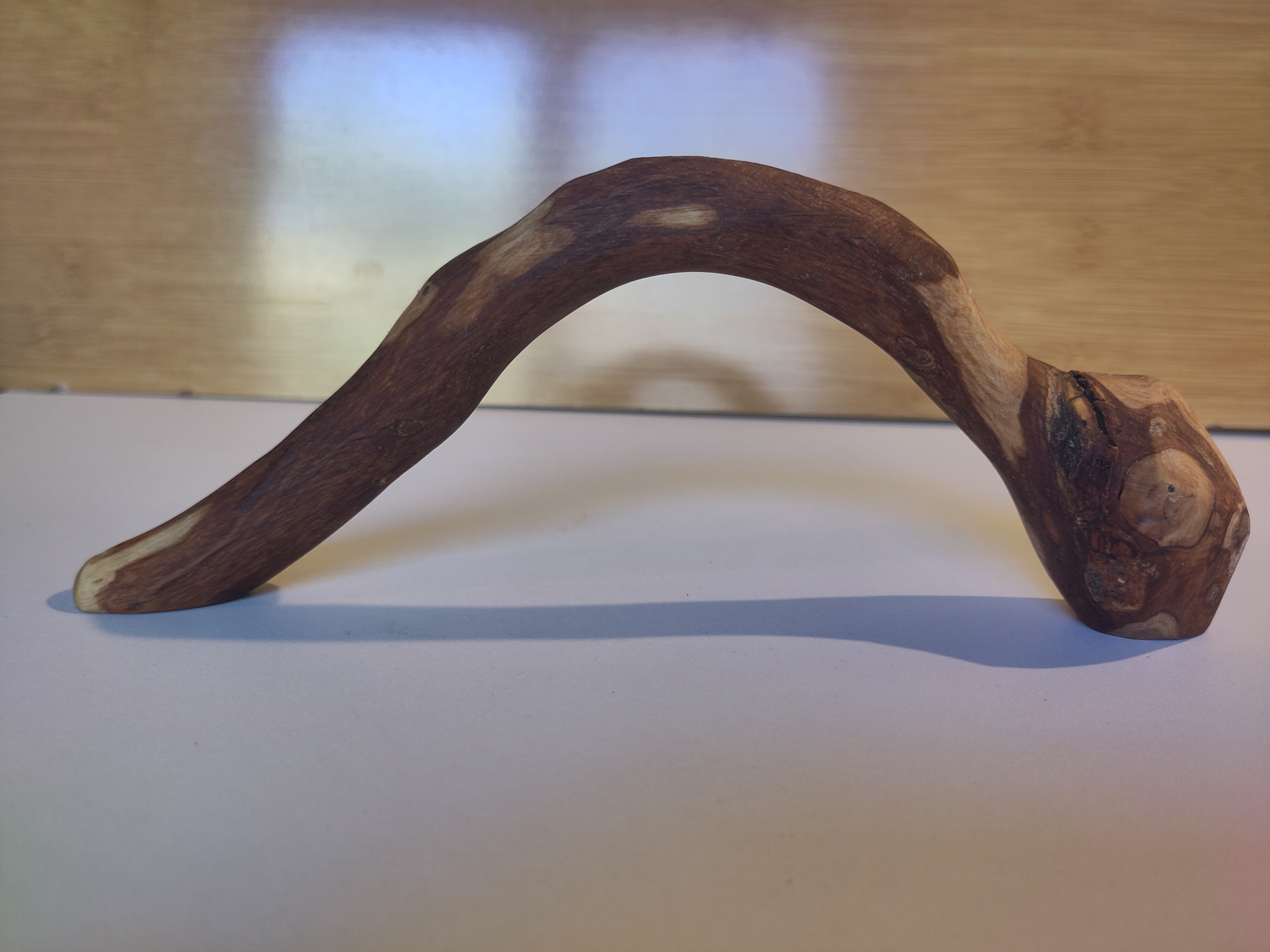 Handcrafted Olive Wood Door & Drawer Handles – Unique Pieces, photo 2