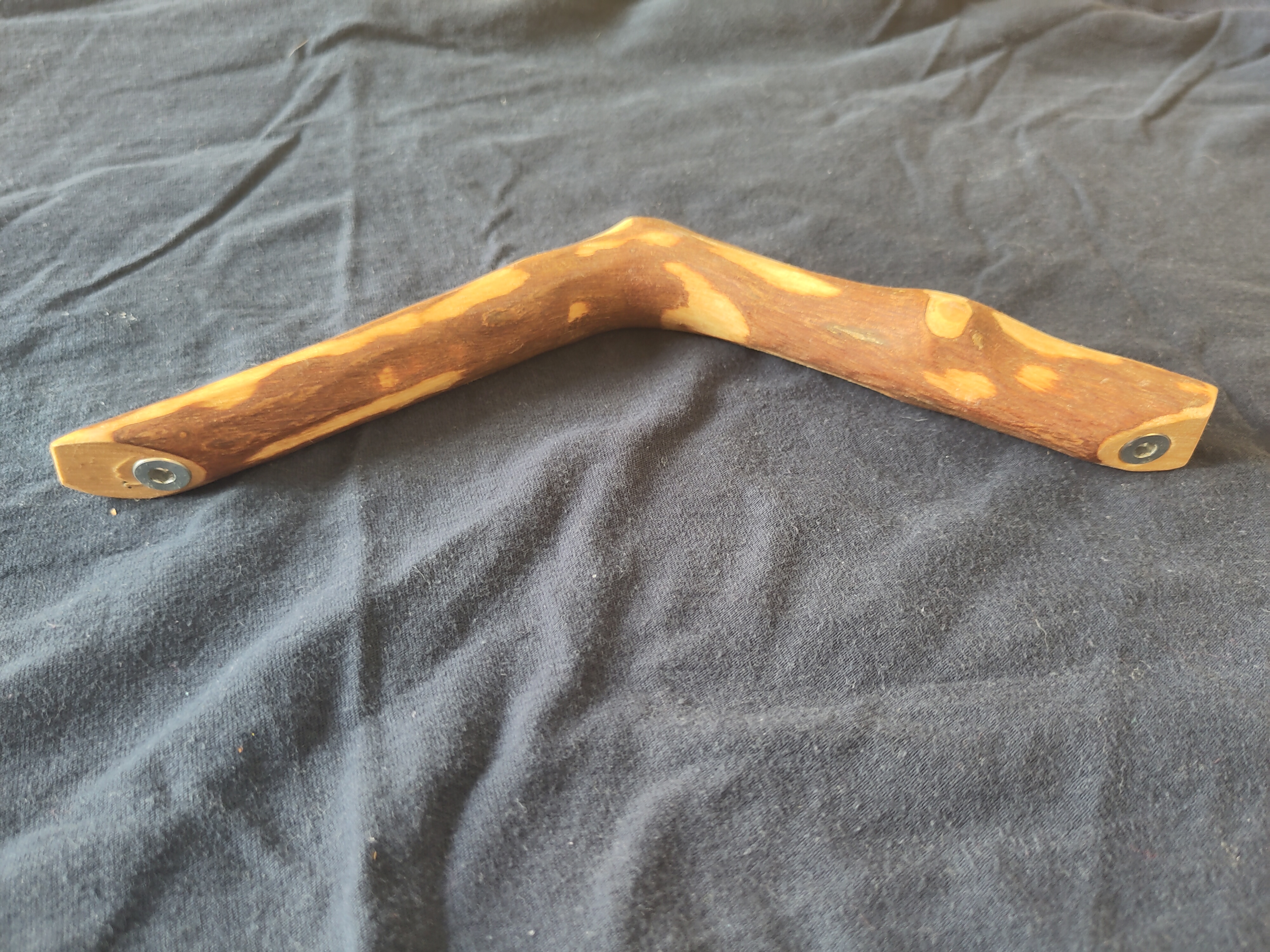 Handcrafted Olive Wood Door & Drawer Handles – Unique Pieces, photo 3