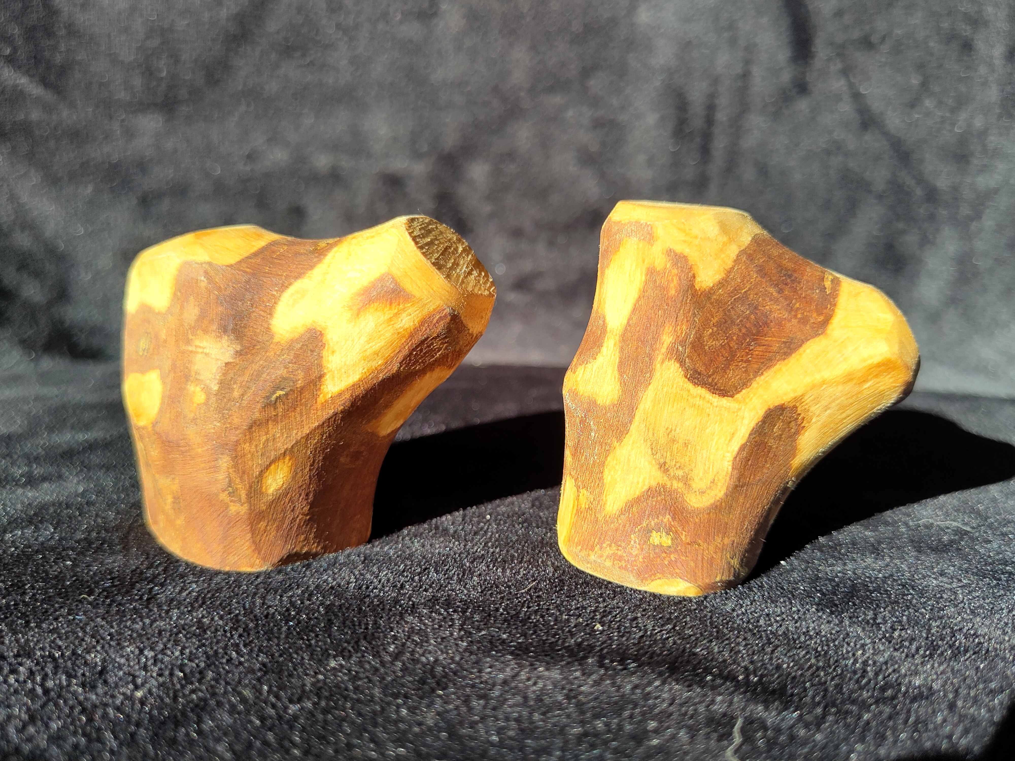 Handcrafted Olive Wood Door Knobs / Drawer Pulls – Unique Pieces