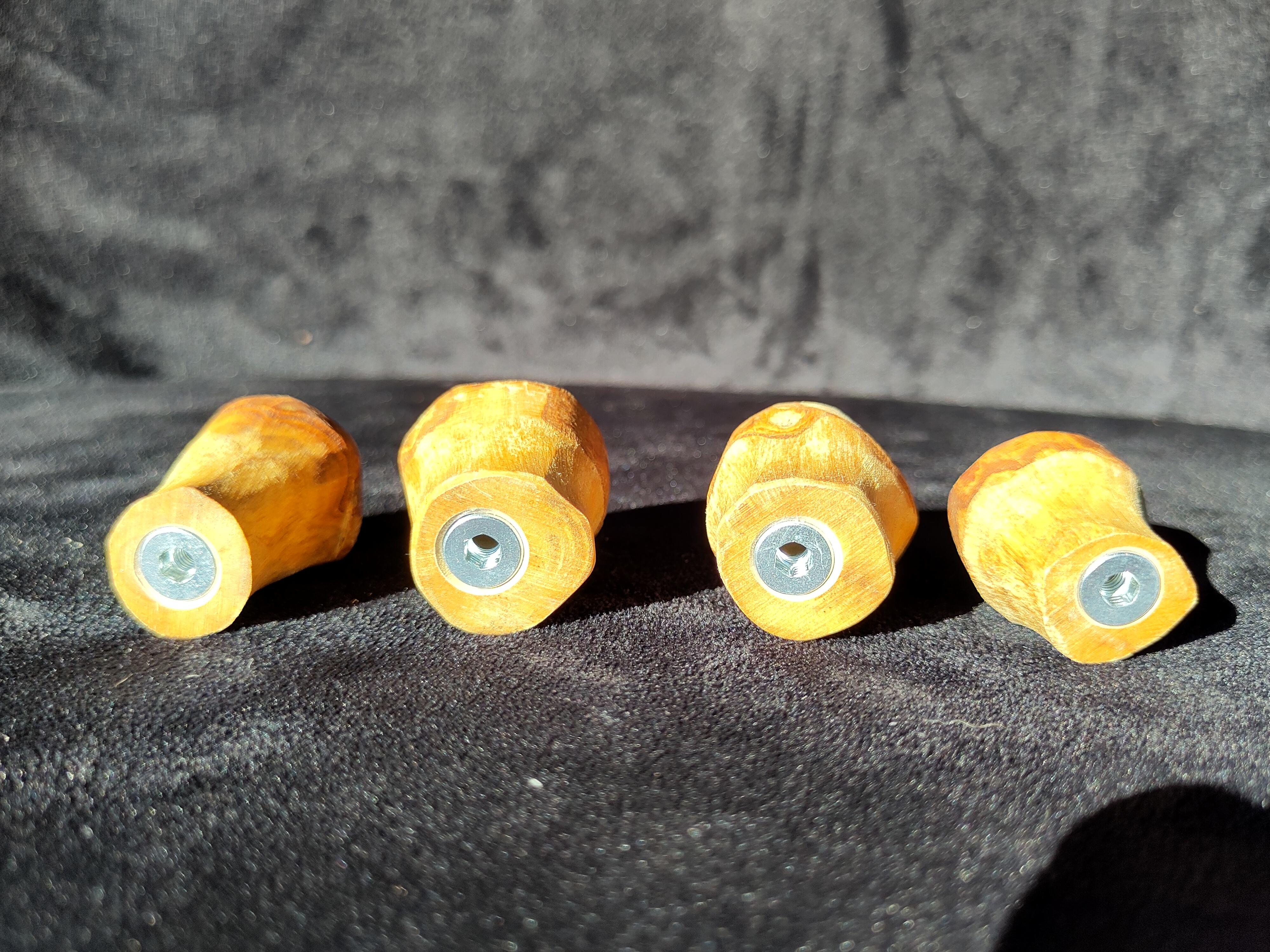 Handcrafted Olive Wood Door Knobs / Drawer Pulls – Unique Pieces, photo 4