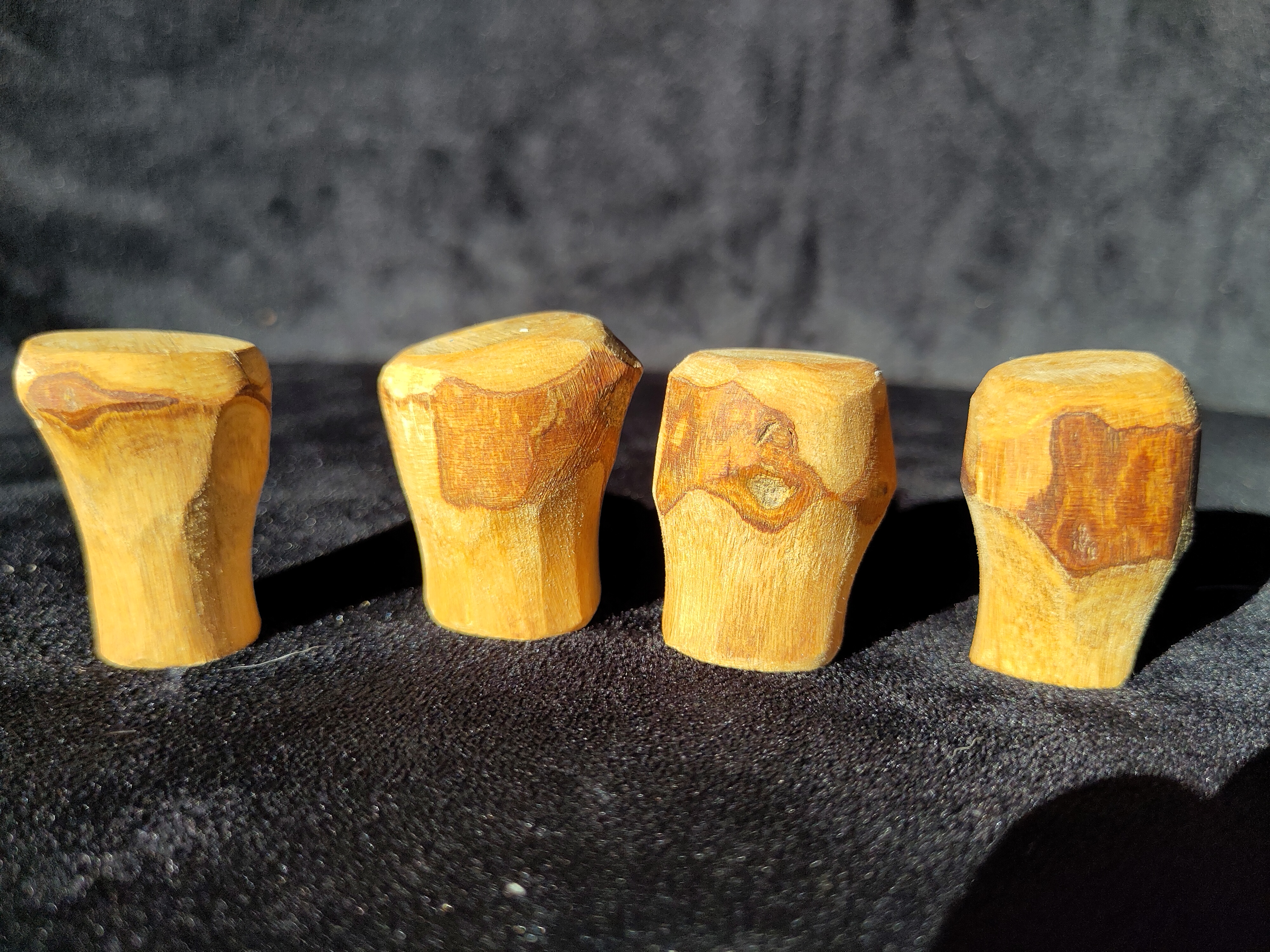 Handcrafted Olive Wood Door Knobs / Drawer Pulls – Unique Pieces