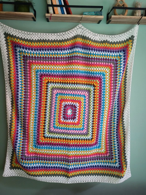 Colourful Crochet Blanket