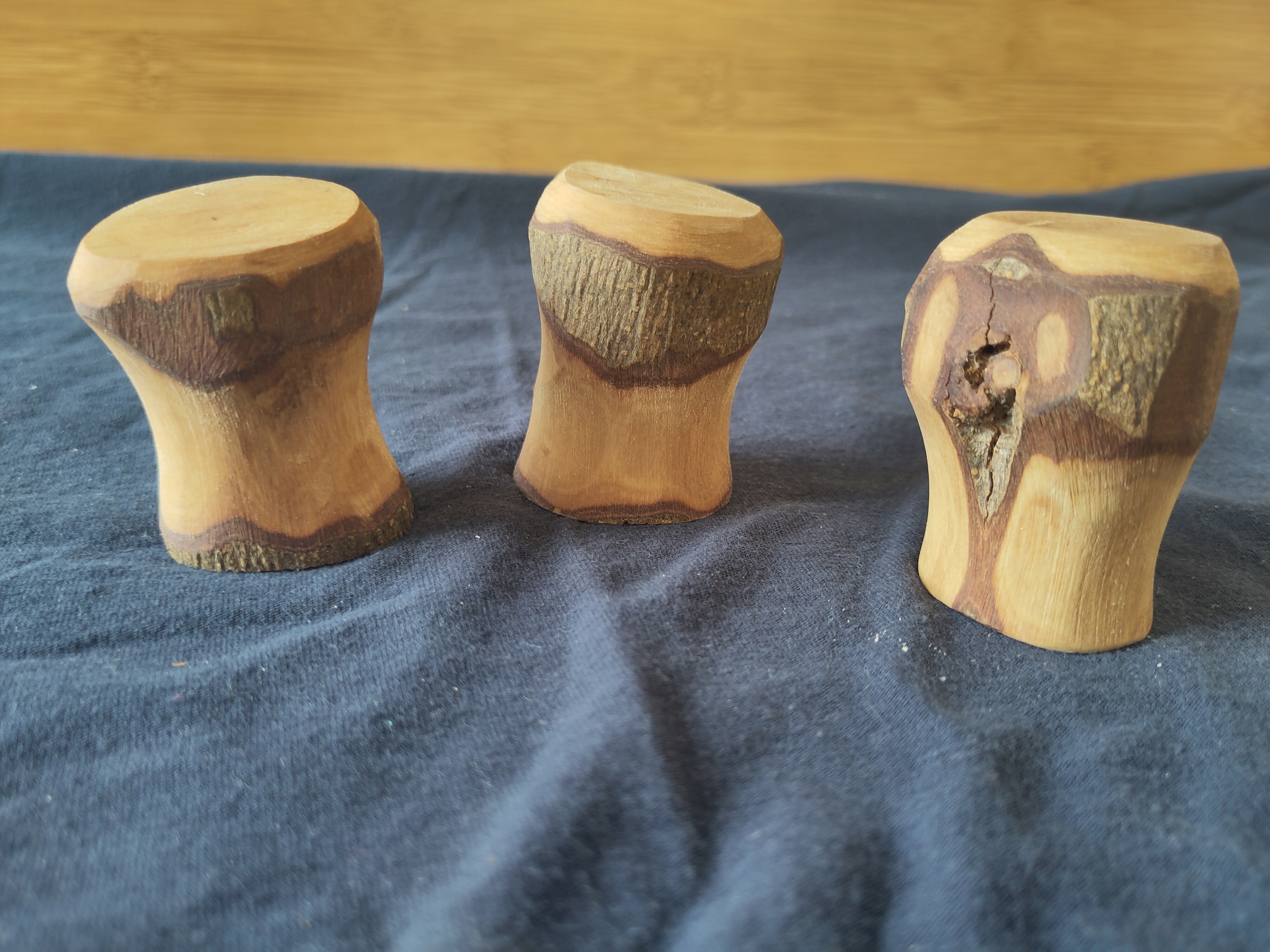 Handcrafted Olive Wood Door Knobs / Drawer Pulls – Unique Pieces