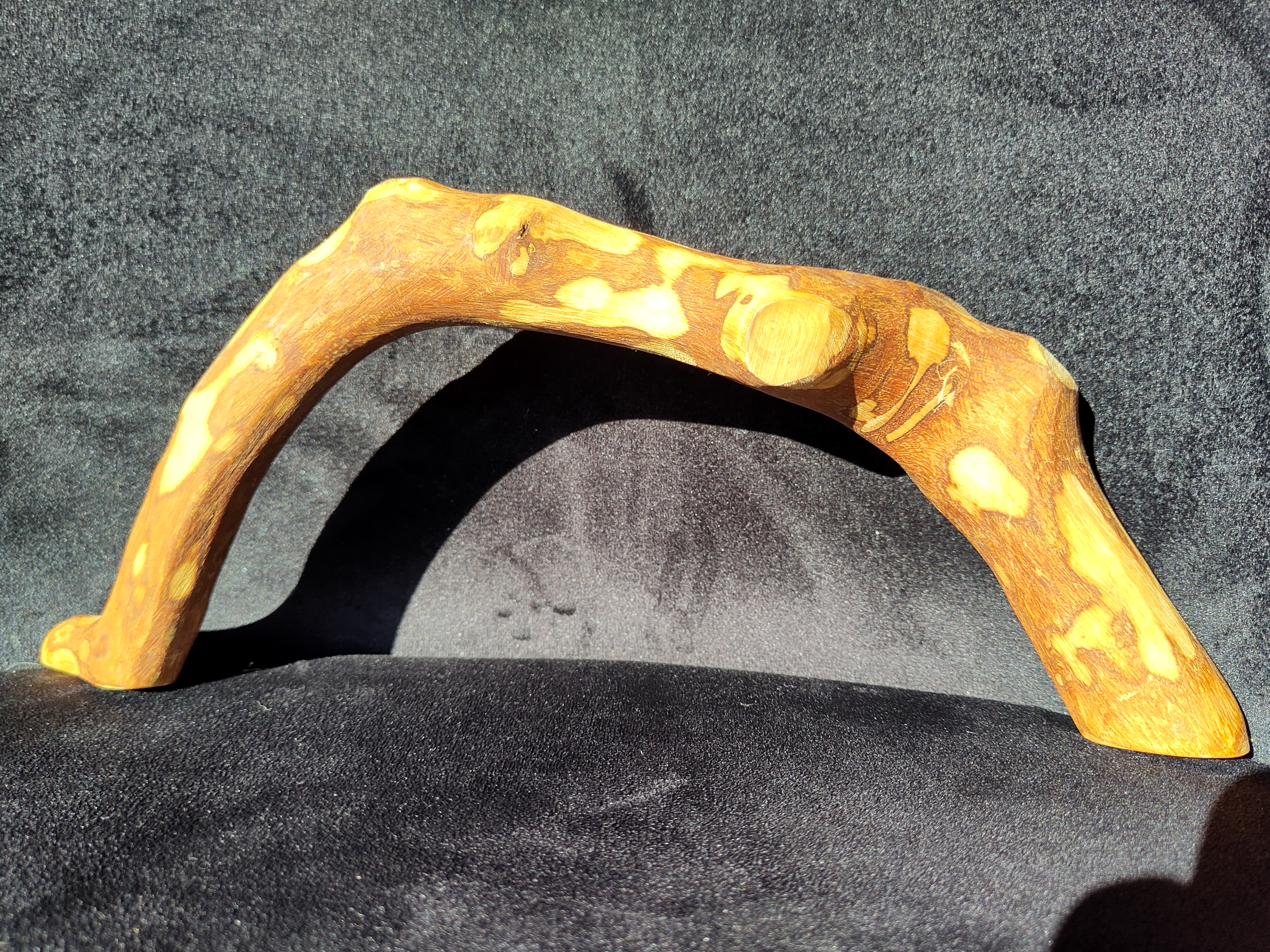 Handcrafted Olive Wood Door & Drawer Handles – Unique Pieces, photo 3