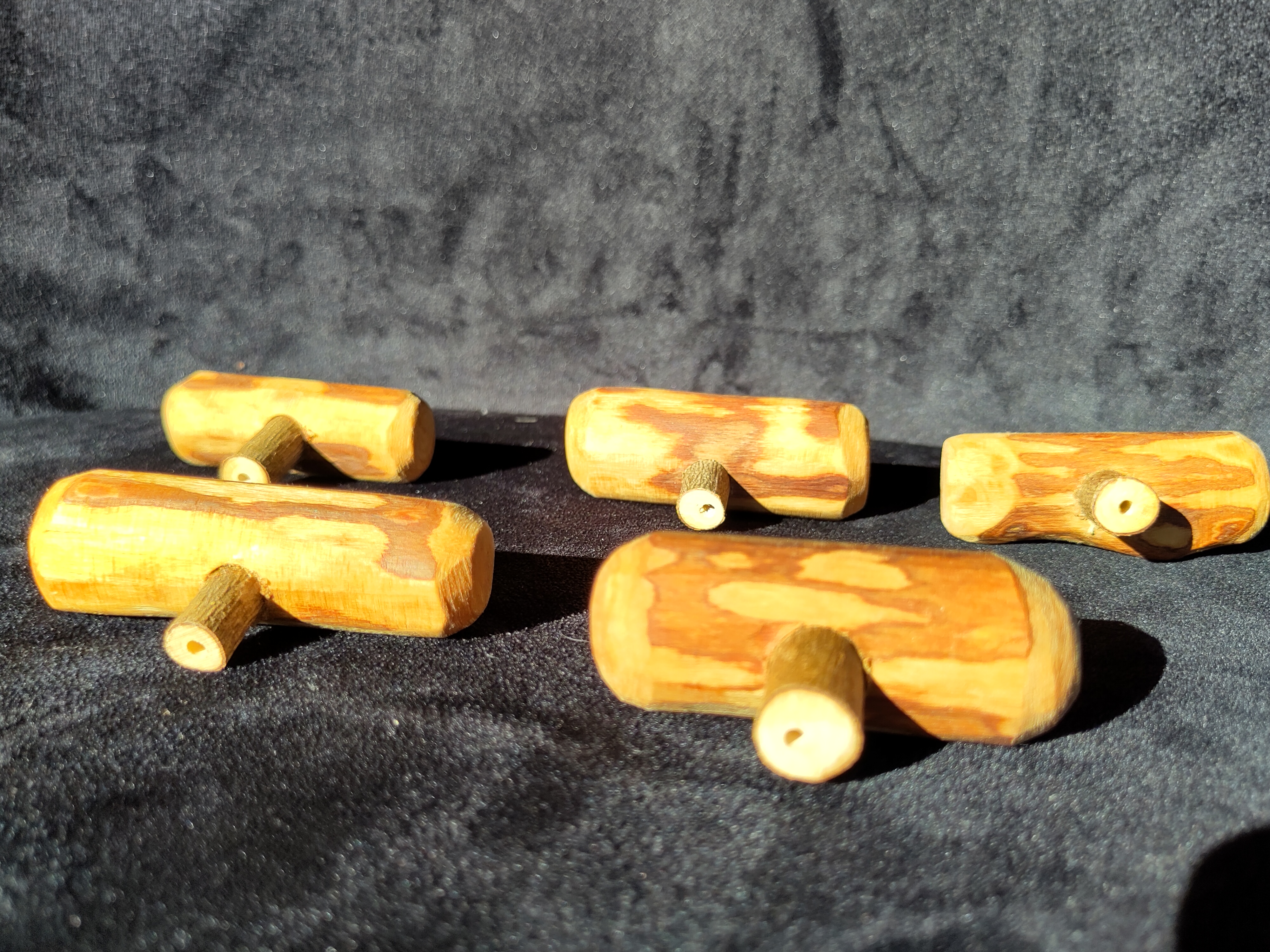 Handcrafted Olive Wood Drawer Pulls – Unique Pieces, photo 4