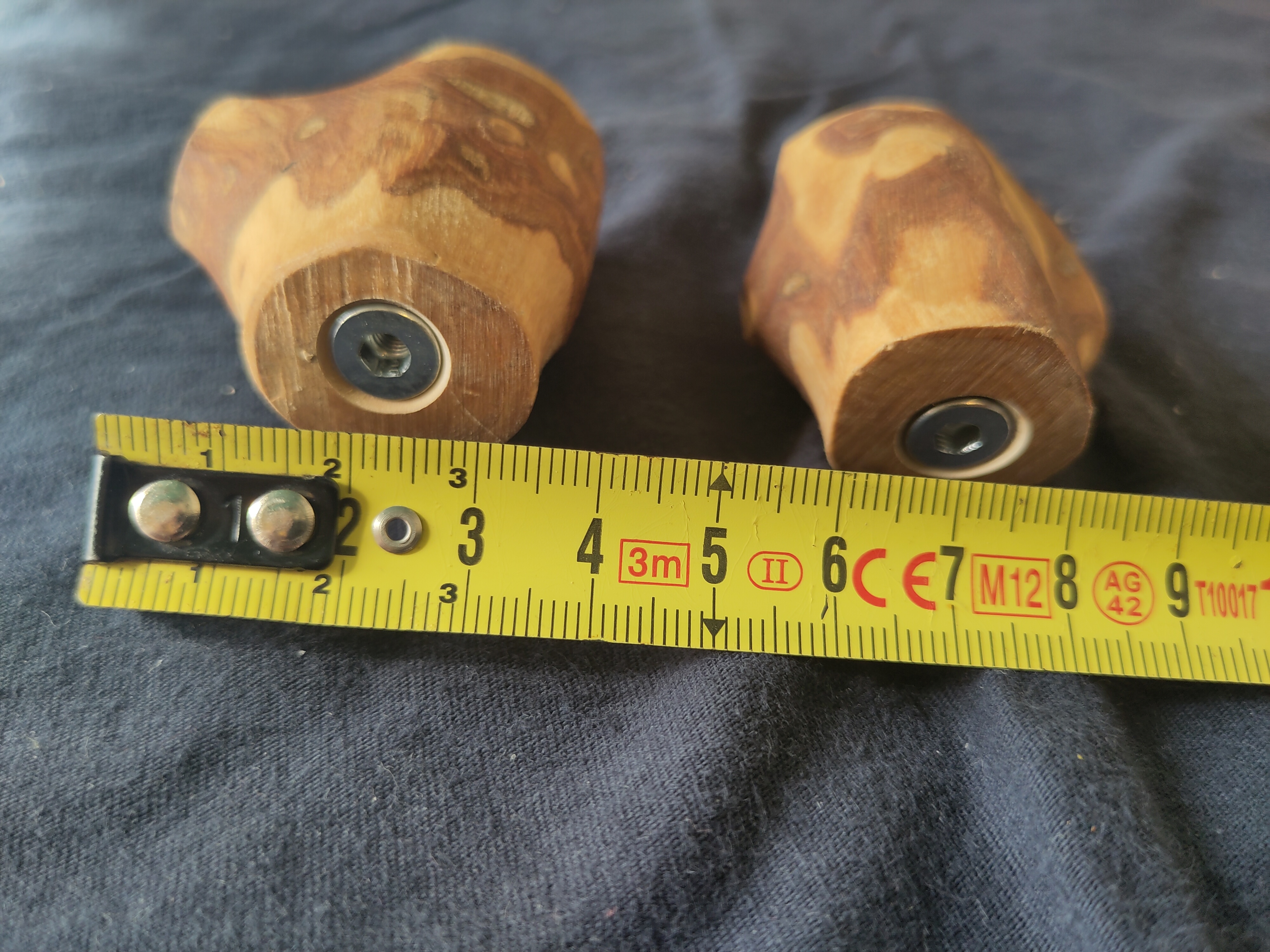 Handcrafted Olive Wood Door Knobs / Drawer Pulls – Unique Pieces, photo 5