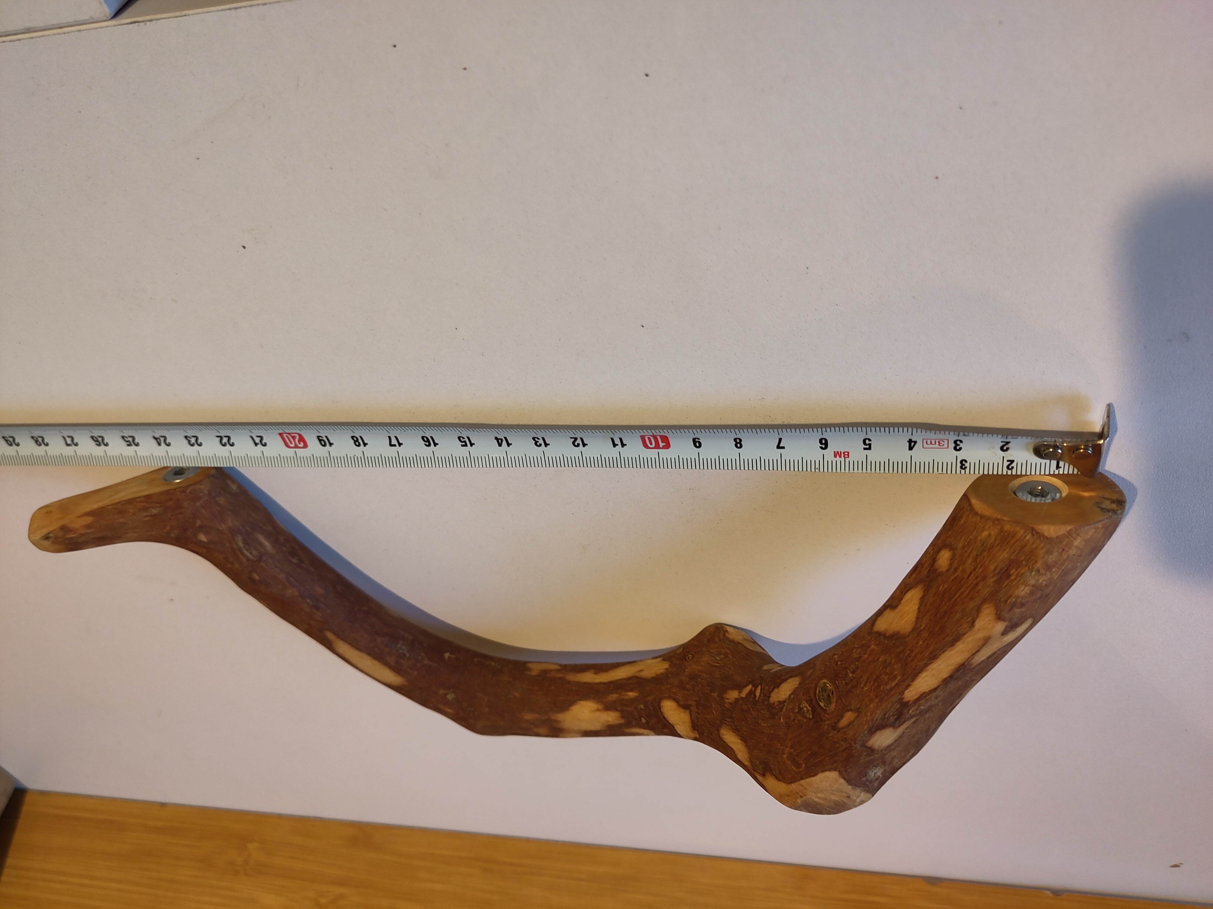 Handcrafted Olive Wood Door & Drawer Handles – Unique Pieces, photo 3