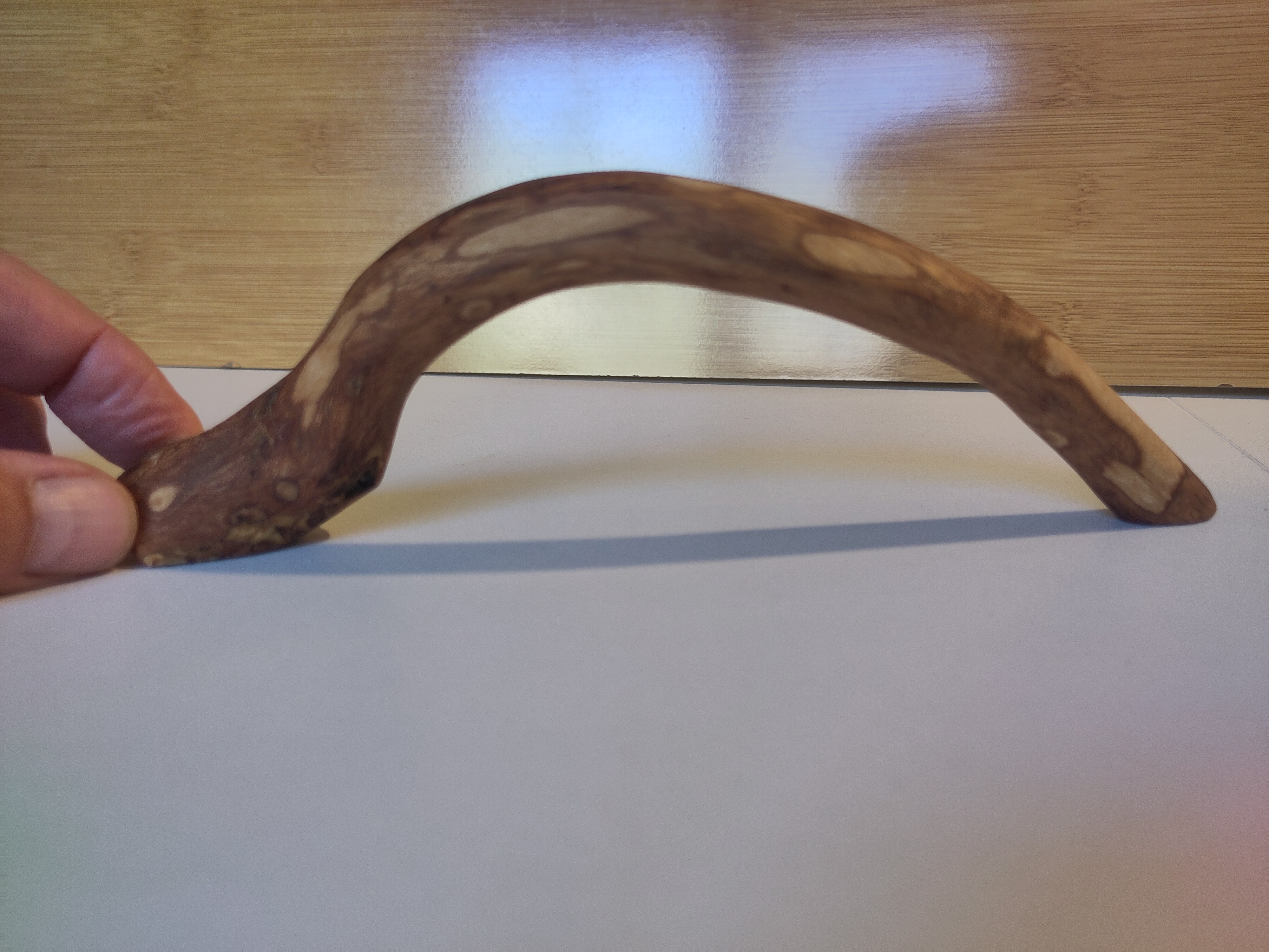 Handcrafted Olive Wood Door & Drawer Handles – Unique Pieces, photo 2