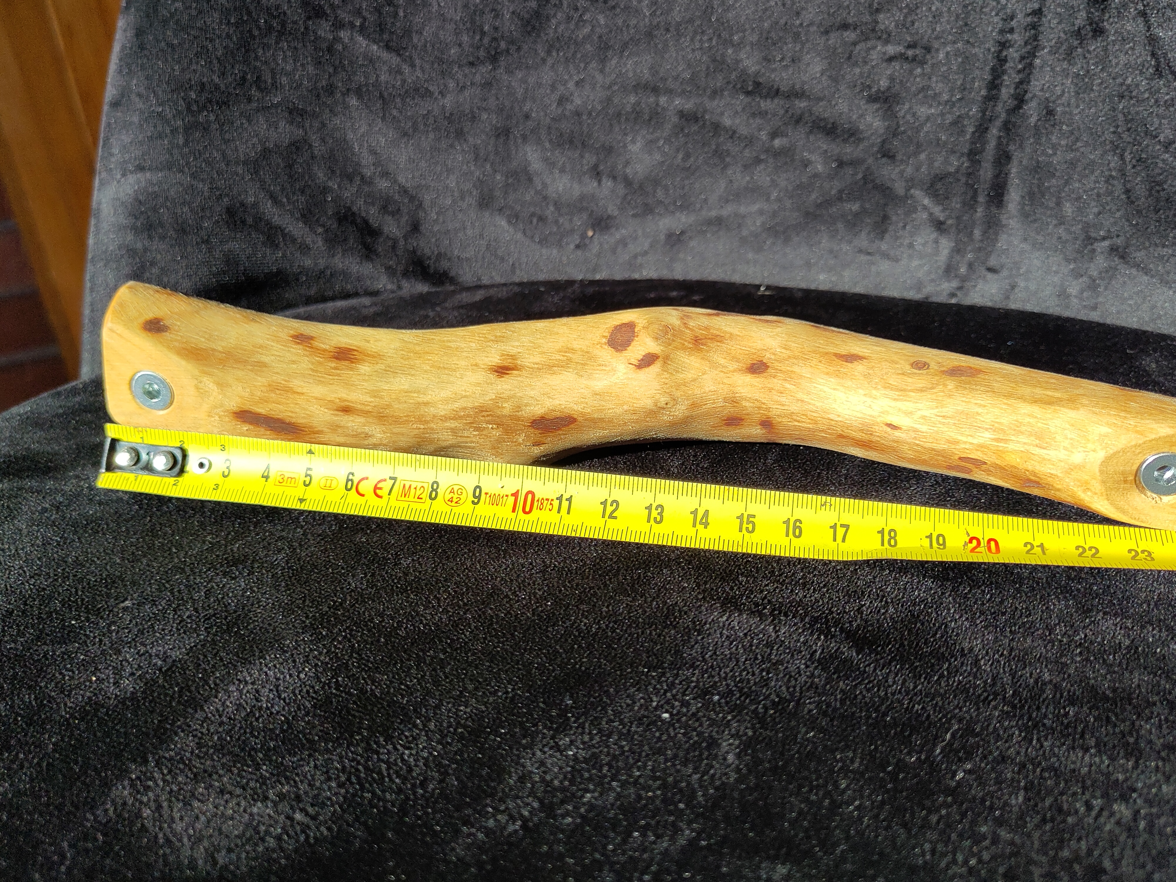 Handcrafted Olive Wood Door & Drawer Handles – Unique Pieces, photo 4