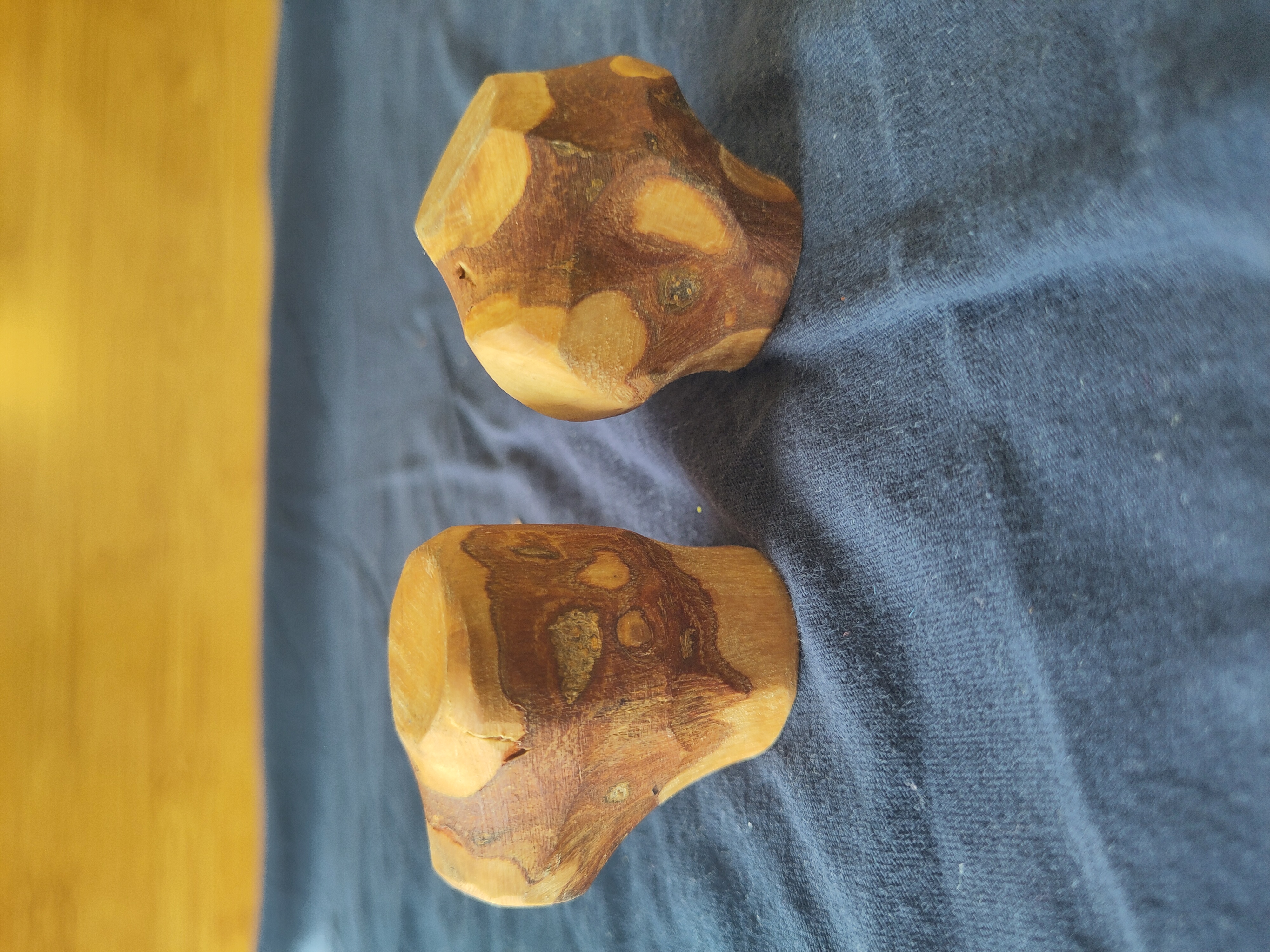 Handcrafted Olive Wood Door Knobs / Drawer Pulls – Unique Pieces