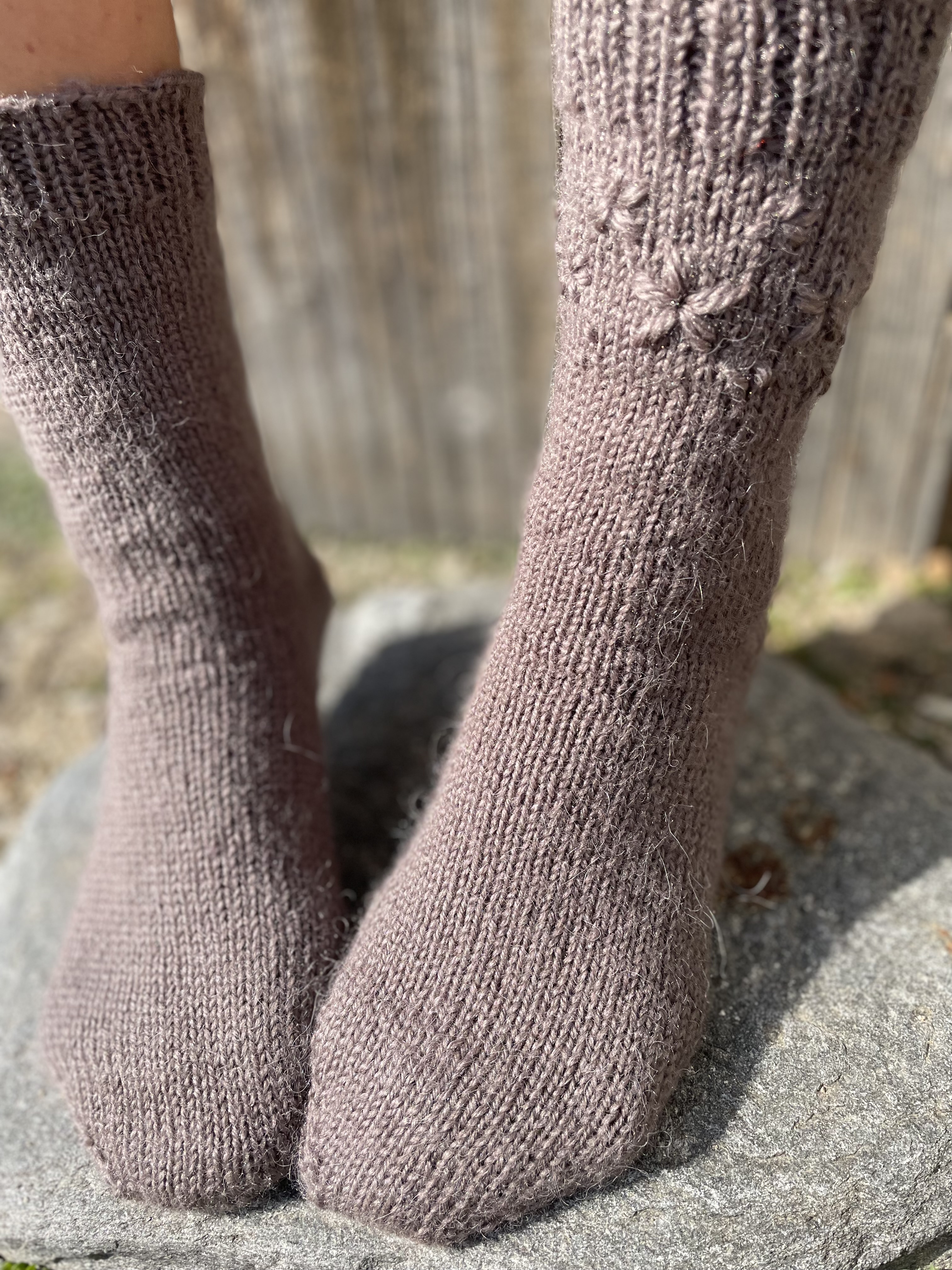 Flower socks