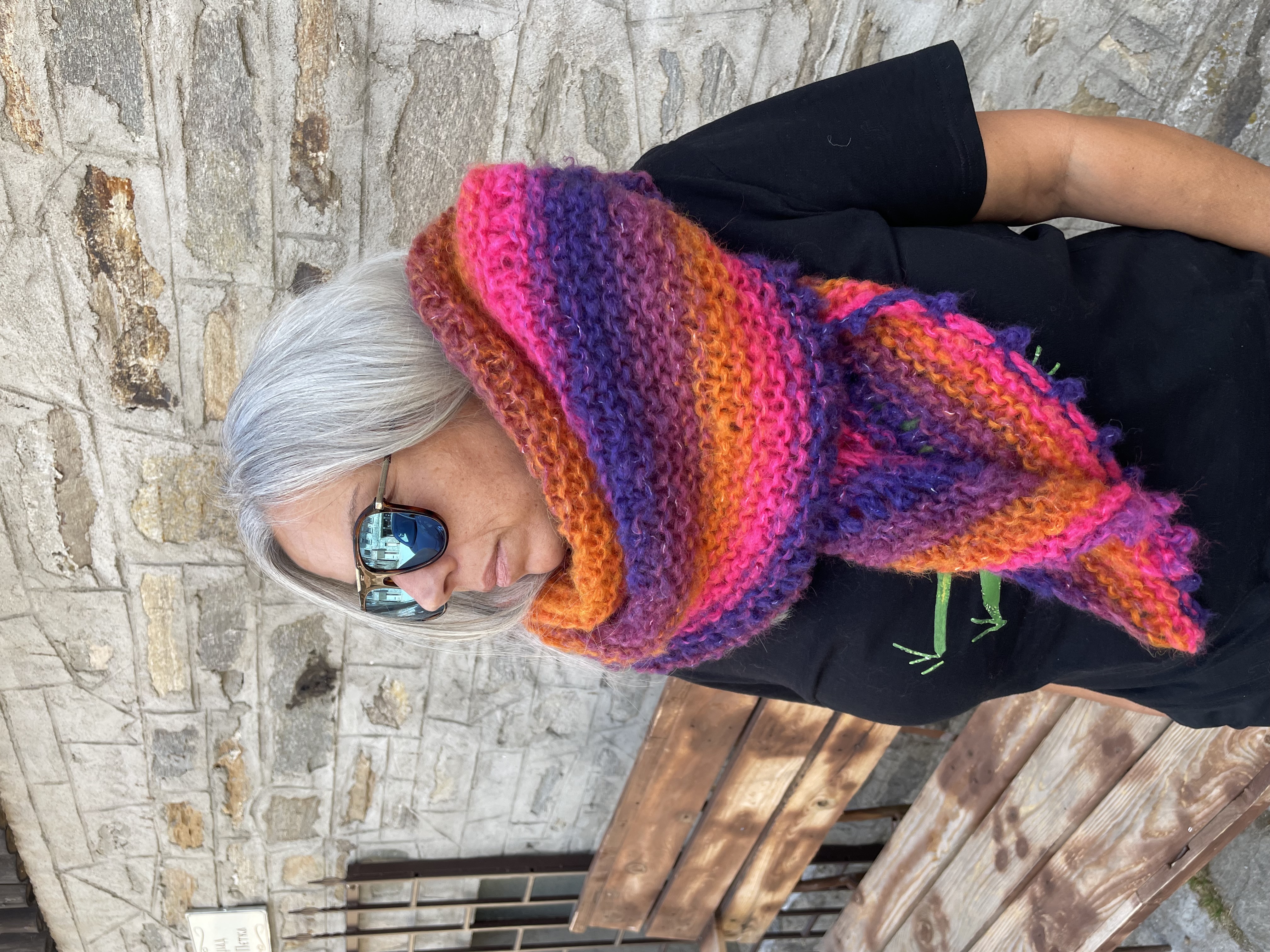Fluffy scarf, photo 2