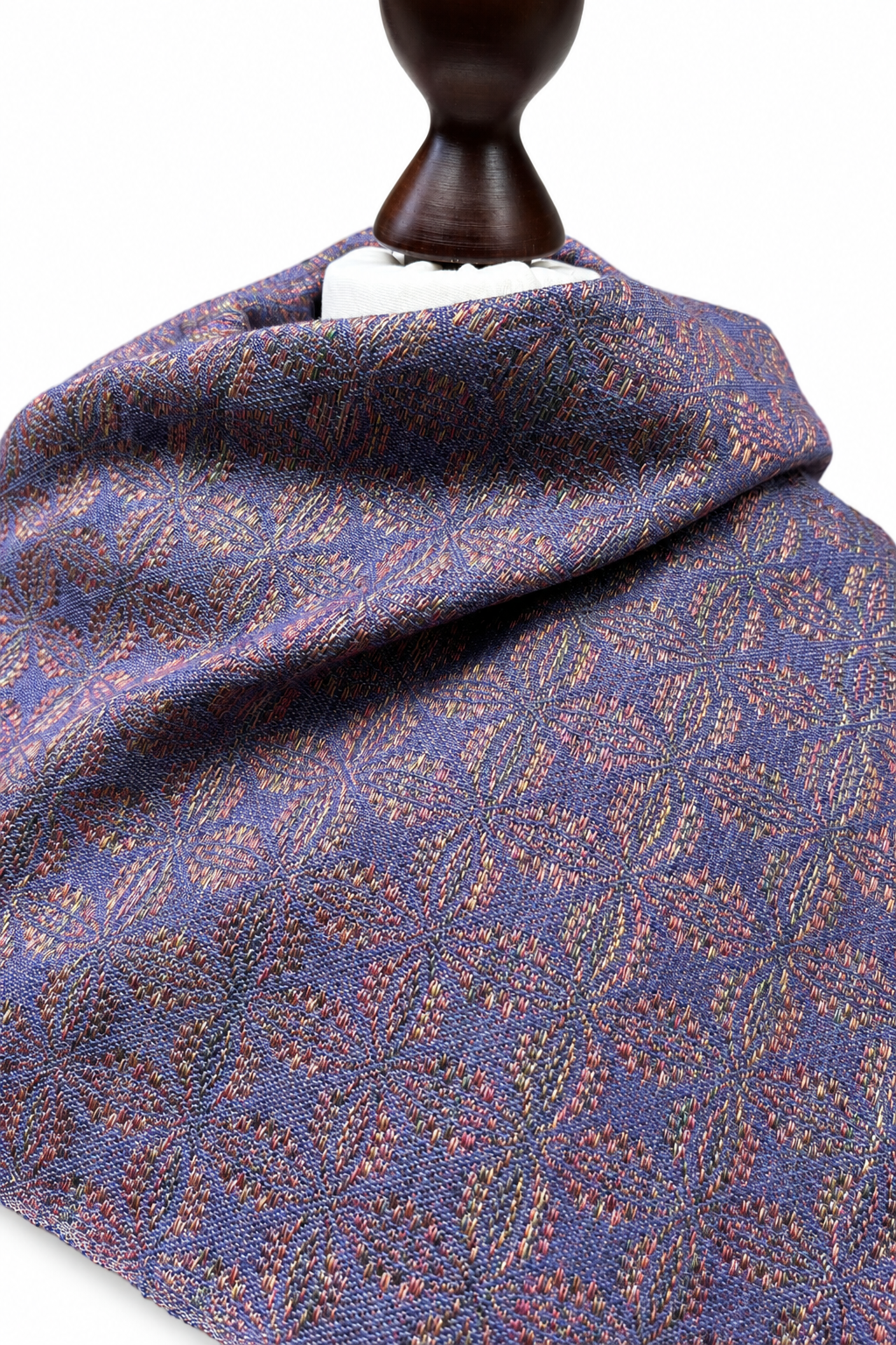 Handwoven Lily Silk Scarf, photo 3