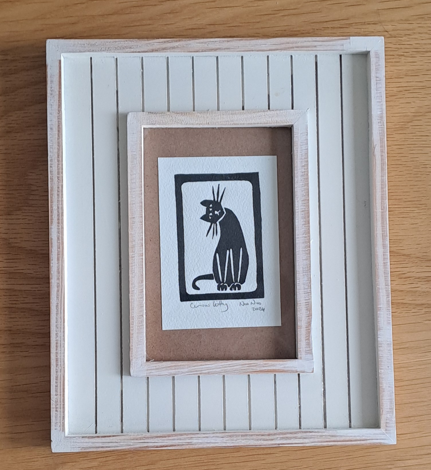 Curious Kitty, Blank greeting card, photo 5